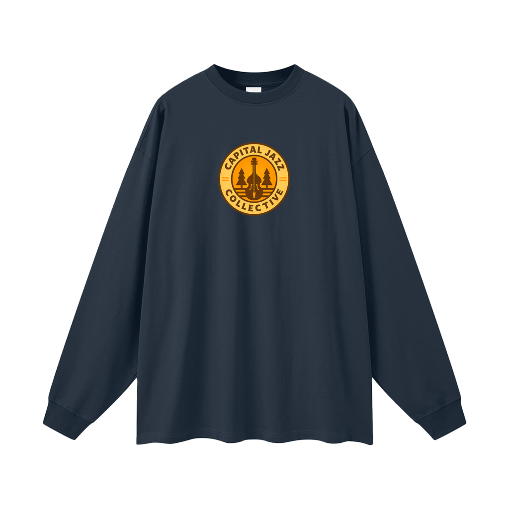 Capital Jazz Collective Fall Show Oversized Unisex Long Sleeve T-Shirt