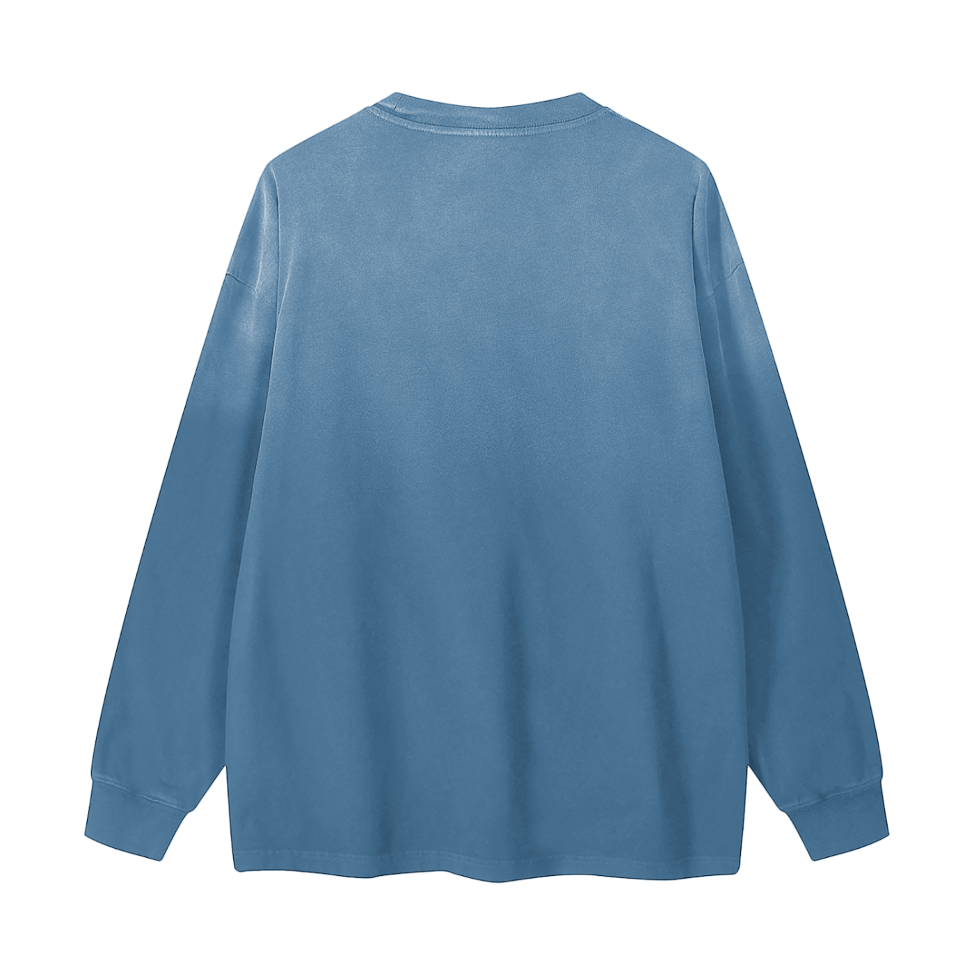 Dove + Deer Graf Gradient Washed Long Sleeve T-Shirt