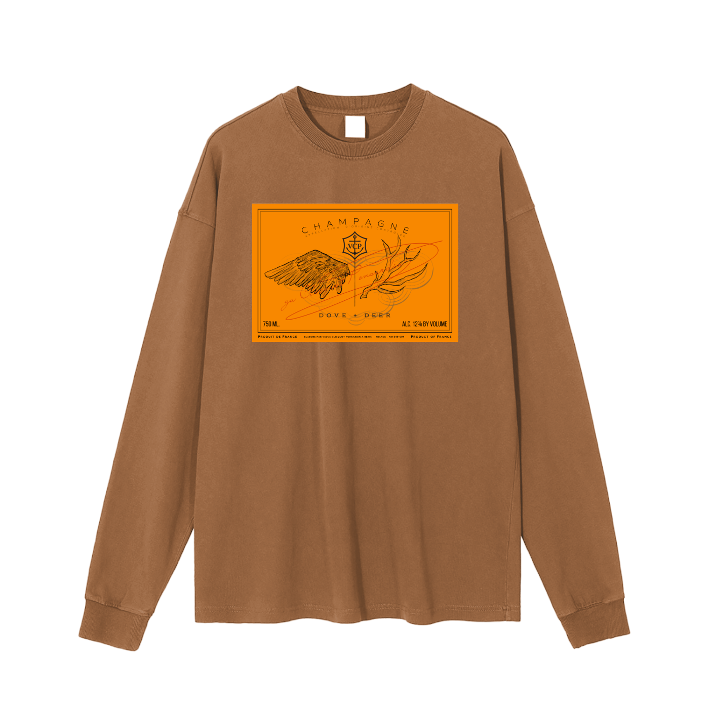 Dove+Deer Clic Vintage Washed Long Sleeve T-Shirt
