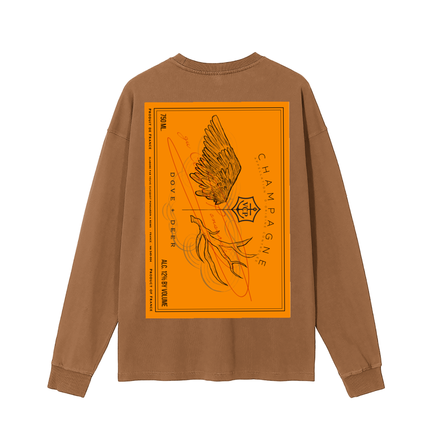 Dove+Deer Clic Vintage Washed Long Sleeve T-Shirt