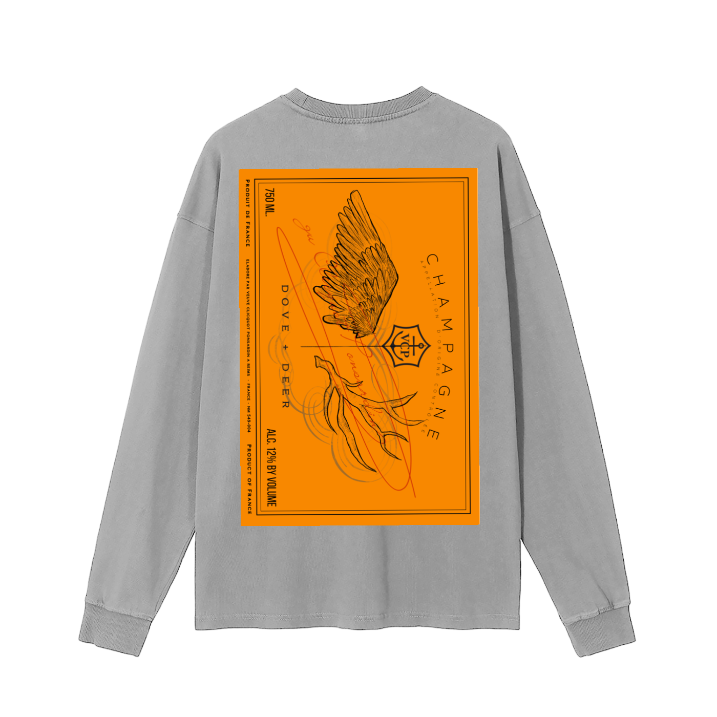 Dove+Deer Clic Vintage Washed Long Sleeve T-Shirt