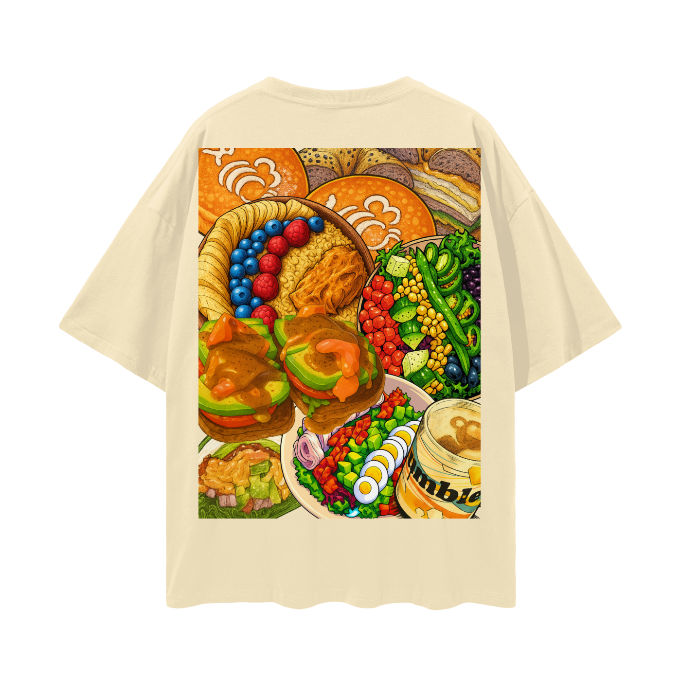 Streetwear Loose Drop Shoulder T-Shirt