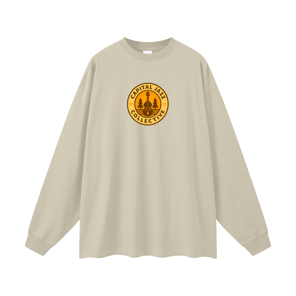 Capital Jazz Collective Fall Show Oversized Unisex Long Sleeve T-Shirt