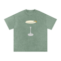 Espressotini Snow Washed Oversized Cotton T-Shirt
