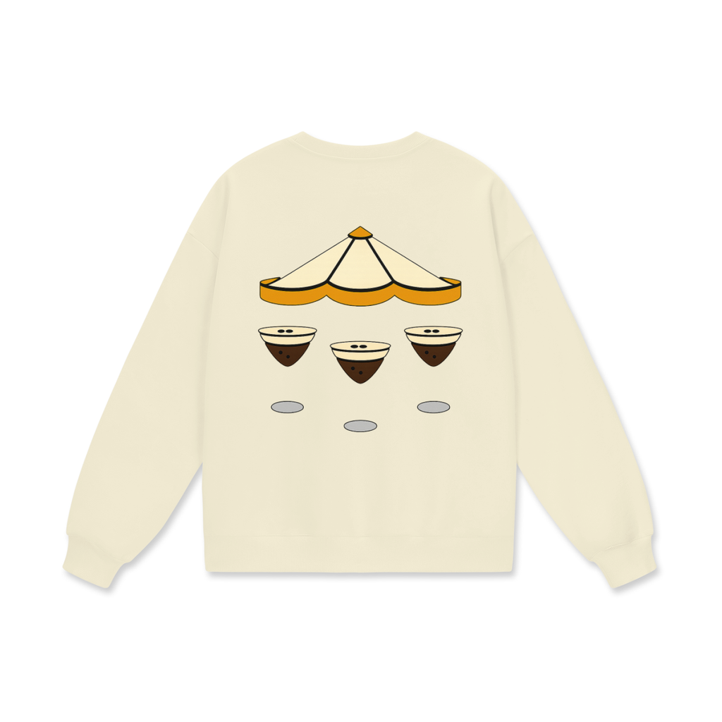 Stained Glass Espressotini Carousel Sweatshirt