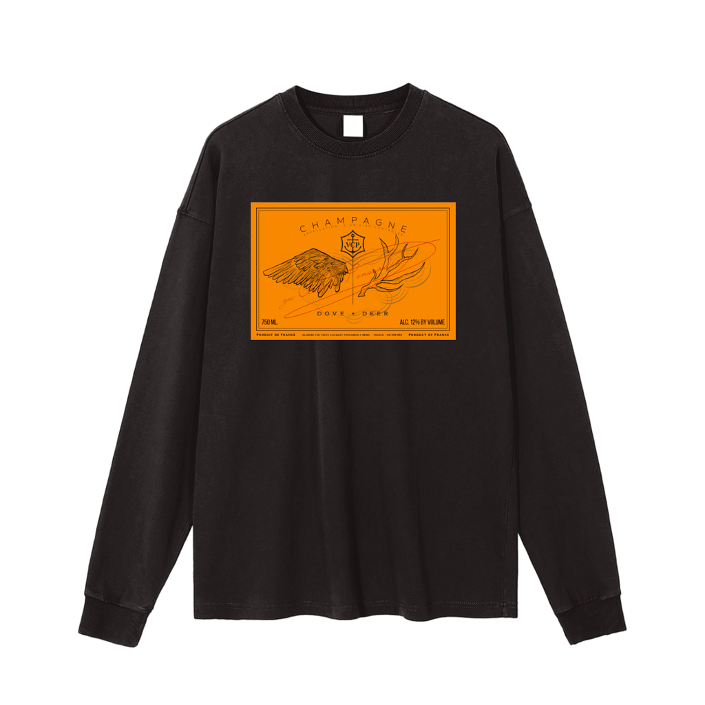 Dove+Deer Clic Vintage Washed Long Sleeve T-Shirt