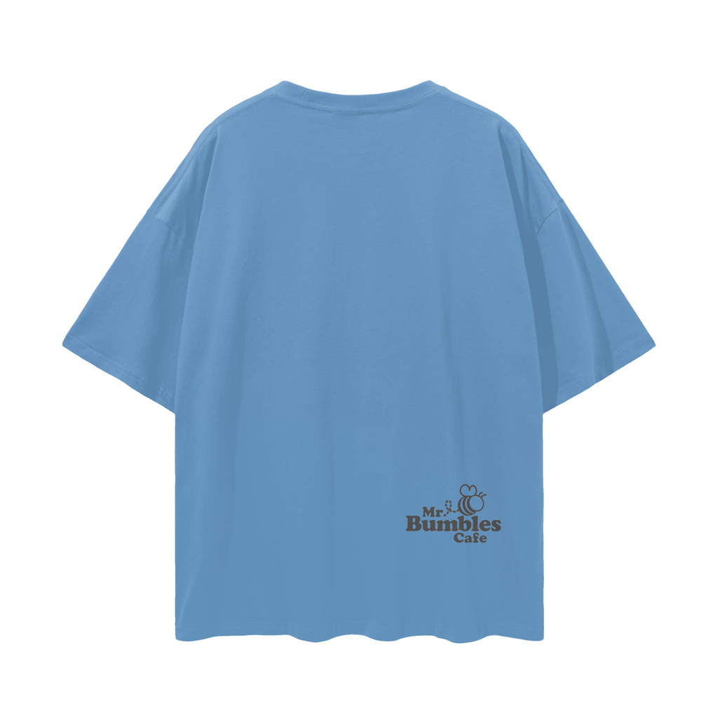 Oatmeal Streetwear Loose Drop Shoulder T-Shirt