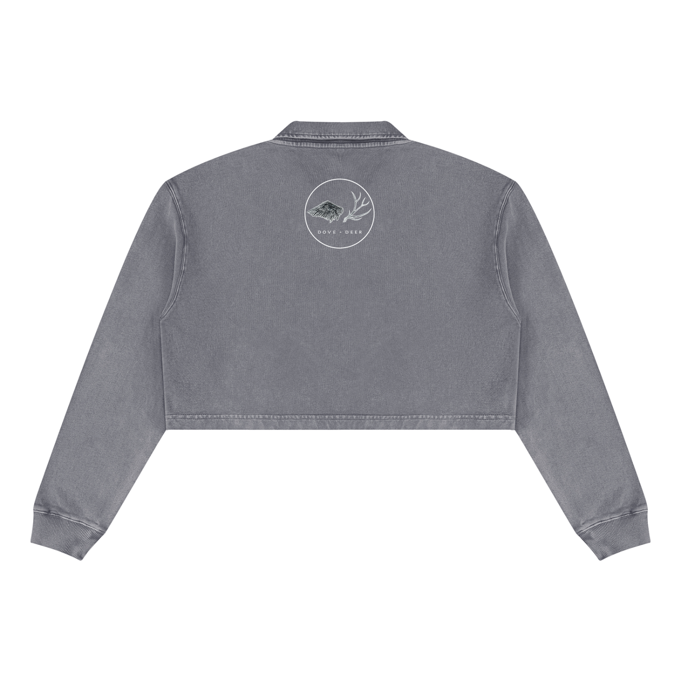 The Sweetest Sprig Women’s Vintage Wash Crop Sweatshirt
