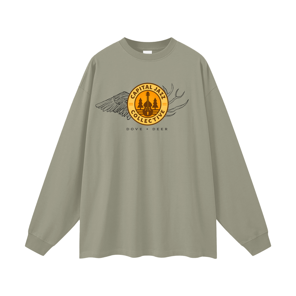 The Capital Jazz Collective @ Dove + Deer Fall 2025 Oversized Unisex Long Sleeve T-Shirt