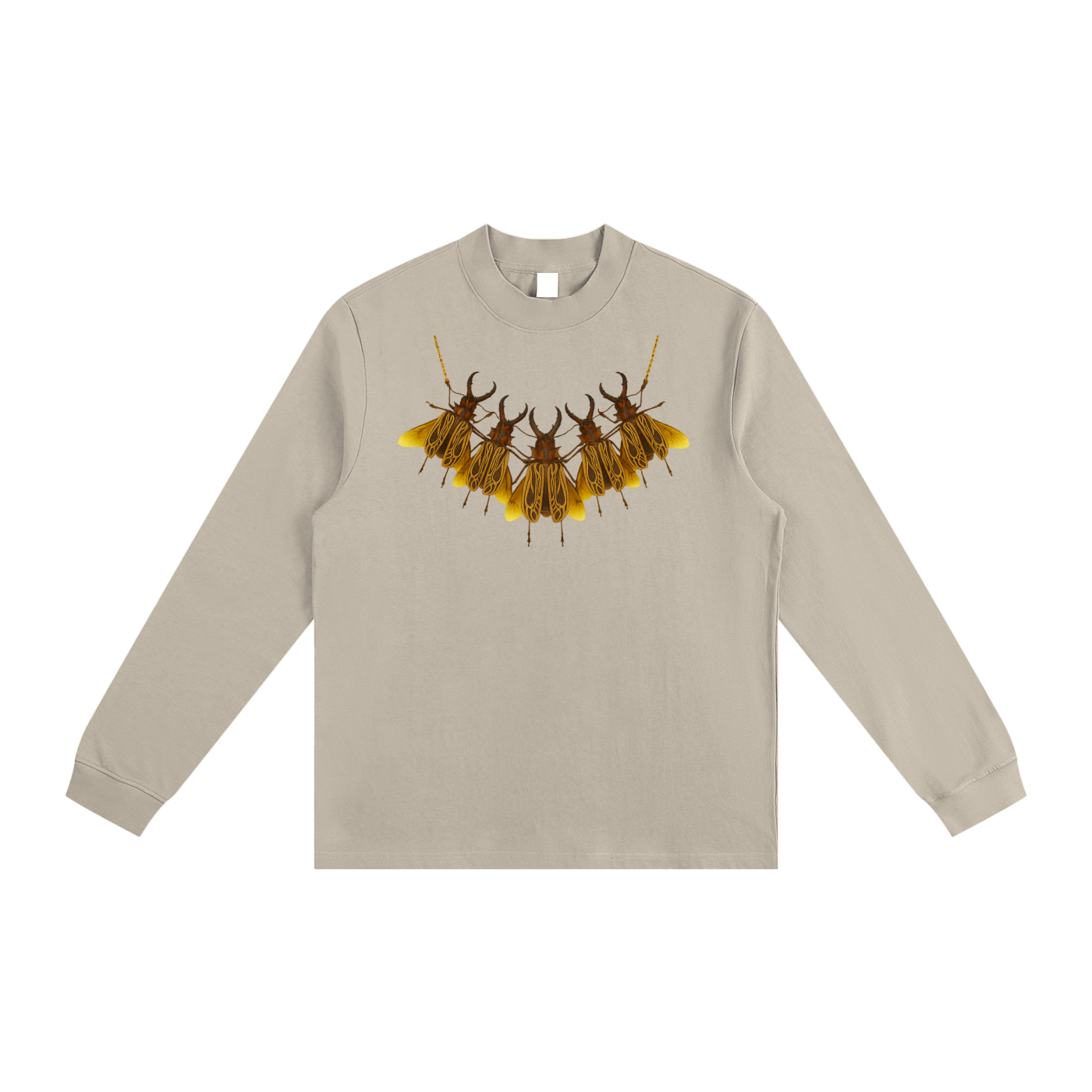 MAN DABLE Non-Shrink Mock Neck Sweatshirt