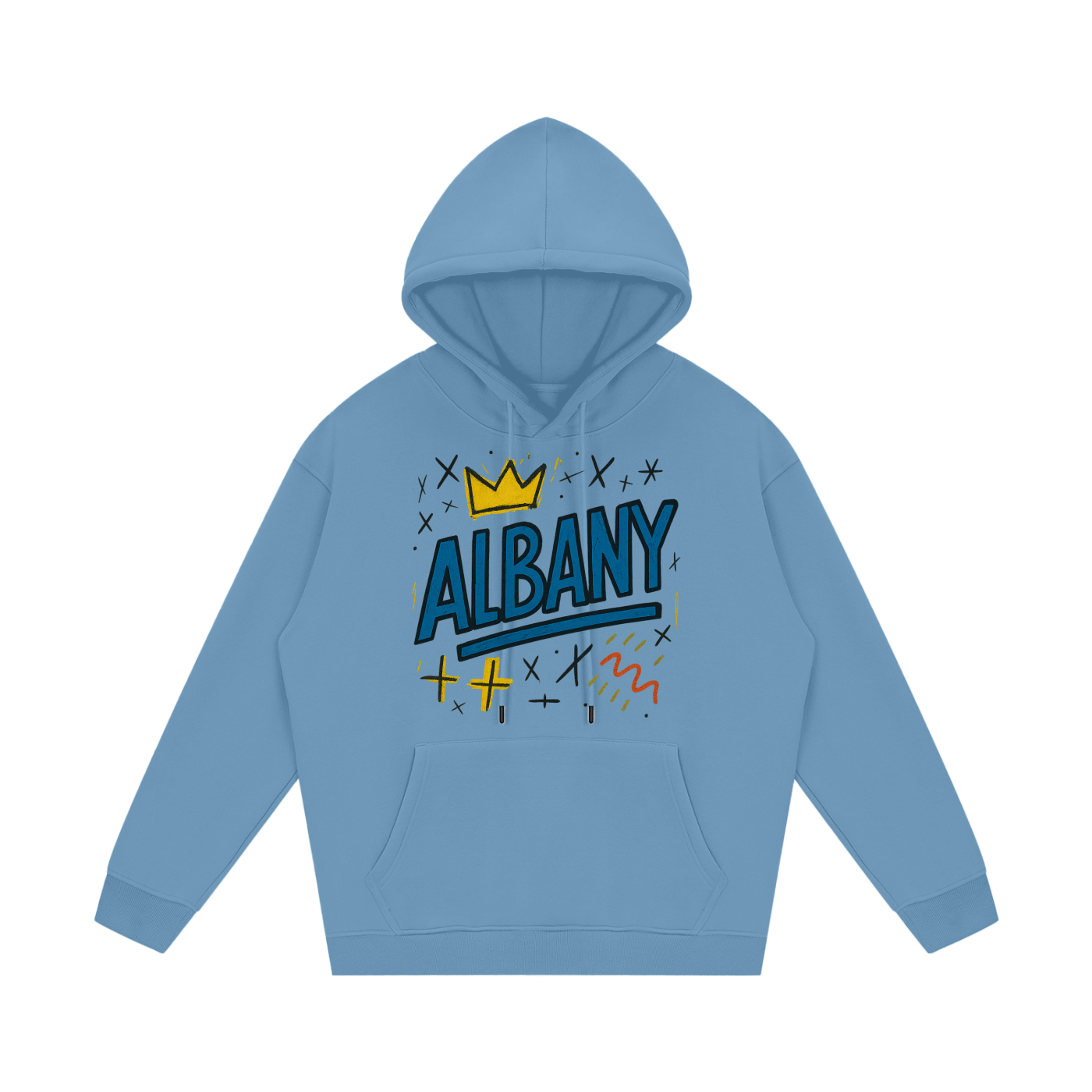 Streetwear Unisex Fleece Hoodie