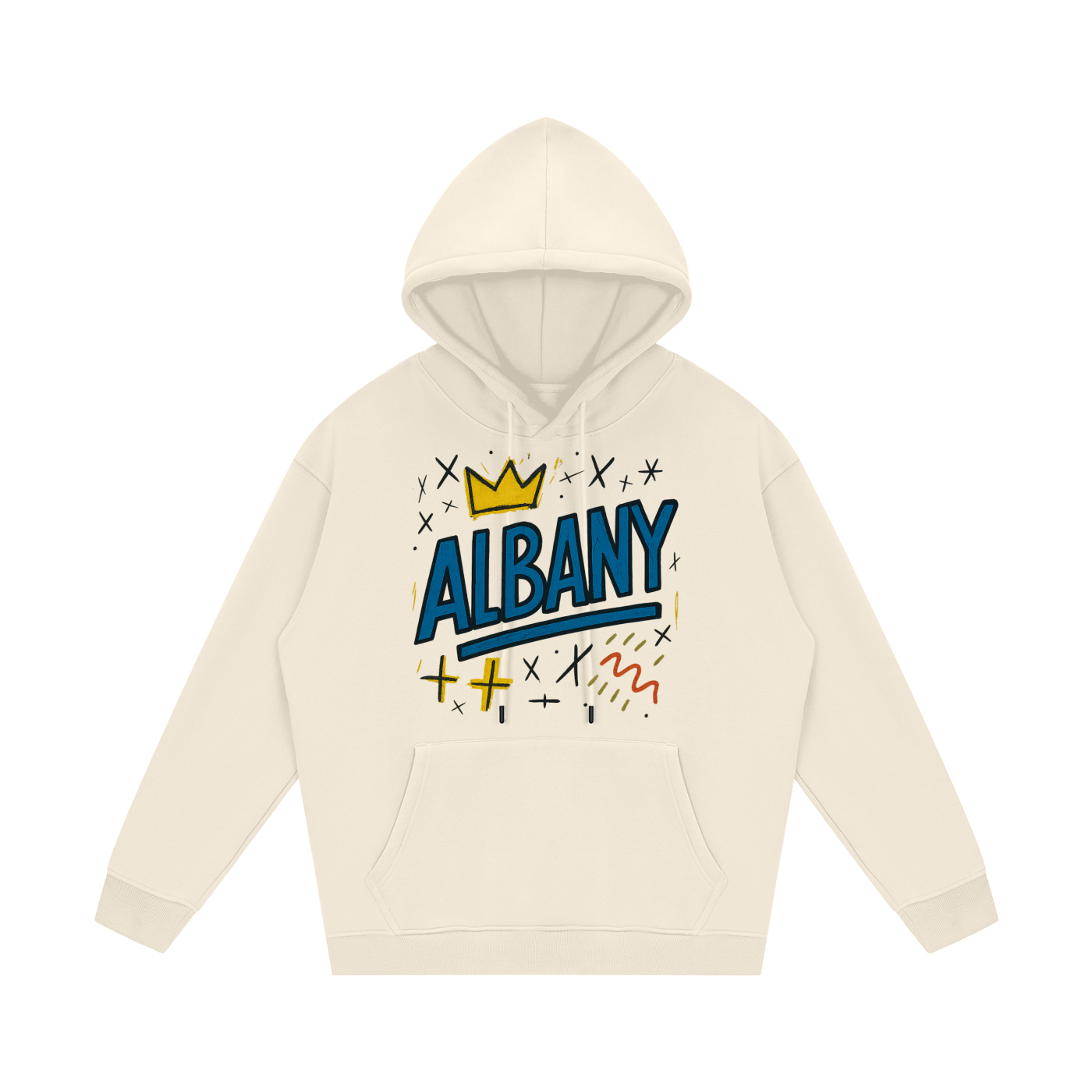 Streetwear Unisex Fleece Hoodie