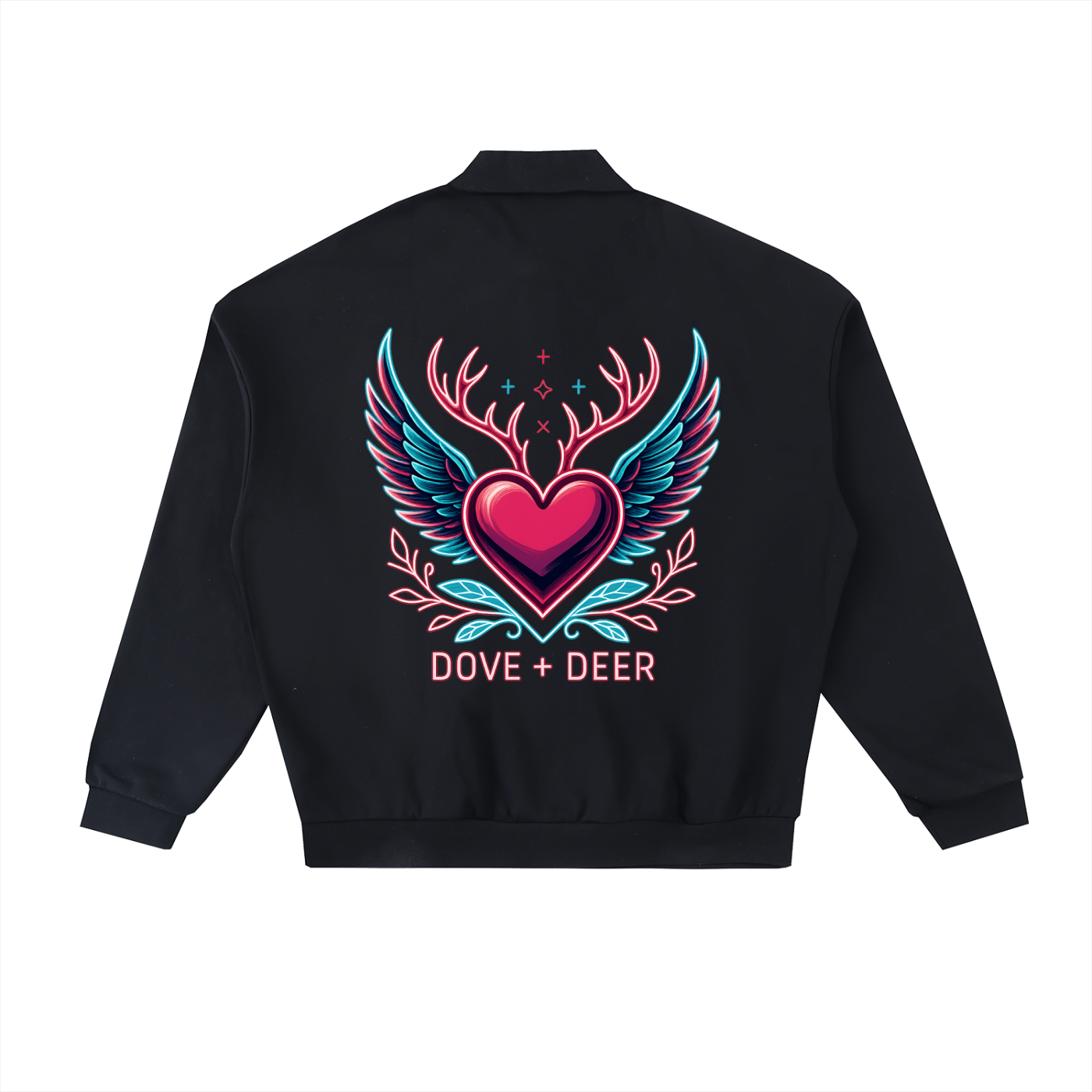 Heavyweight Fleece Polo Sweatshirt