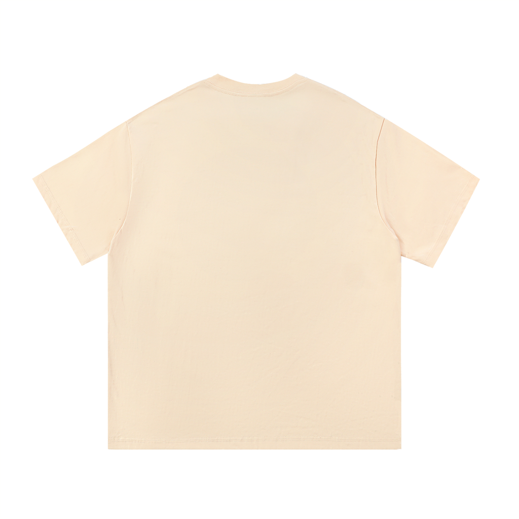Big Stitched Whole Pom Cotton T-Shirt