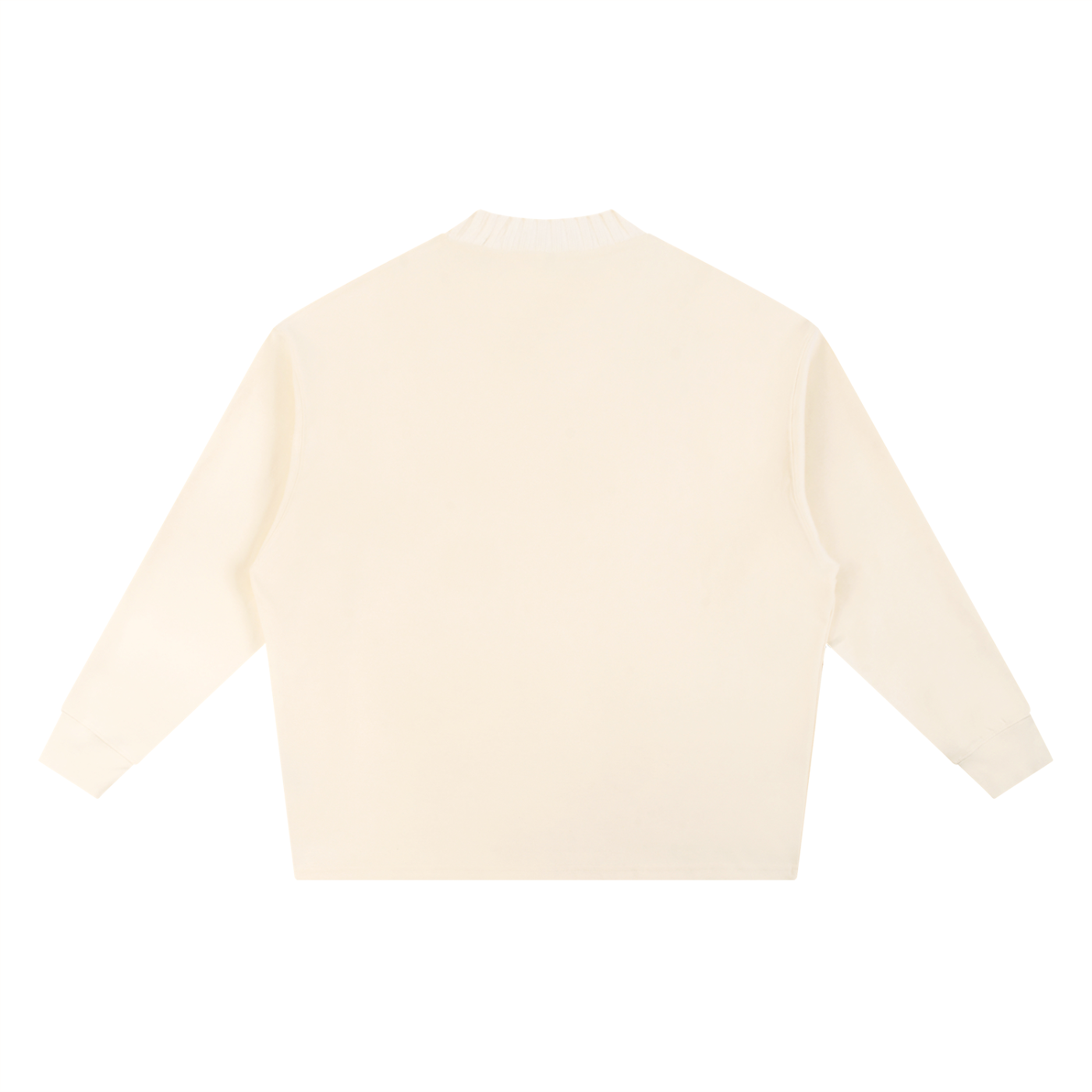 Queen of Champagne Knitted Round Neck Oversize Sweatshirt