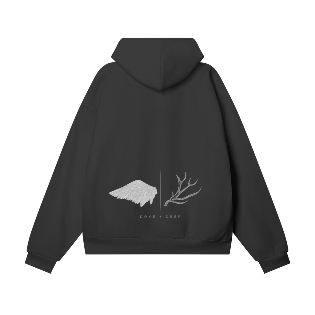 Tri-tini Heavyweight Hidden Pocket Fleece Hoodie