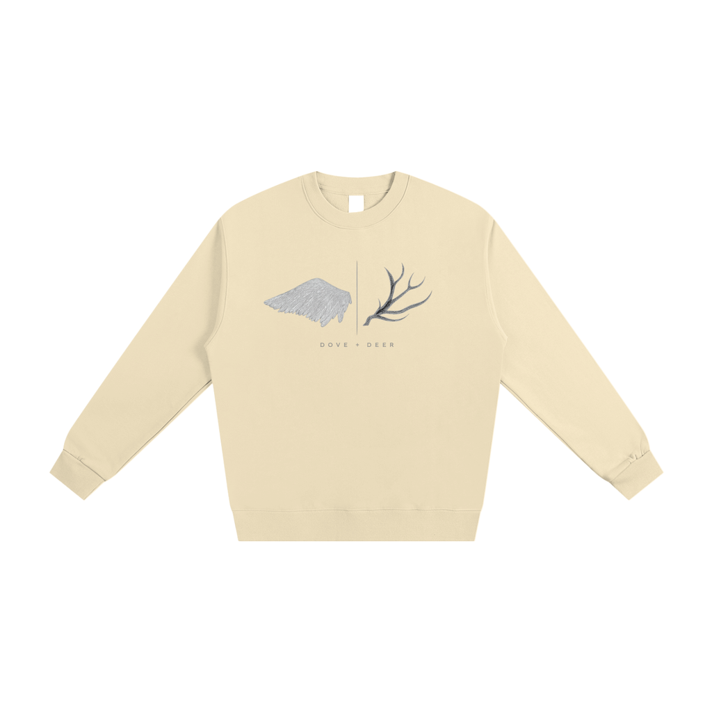 Dove+Deer Cross Signs Heavyweight Essential Sweatshirt