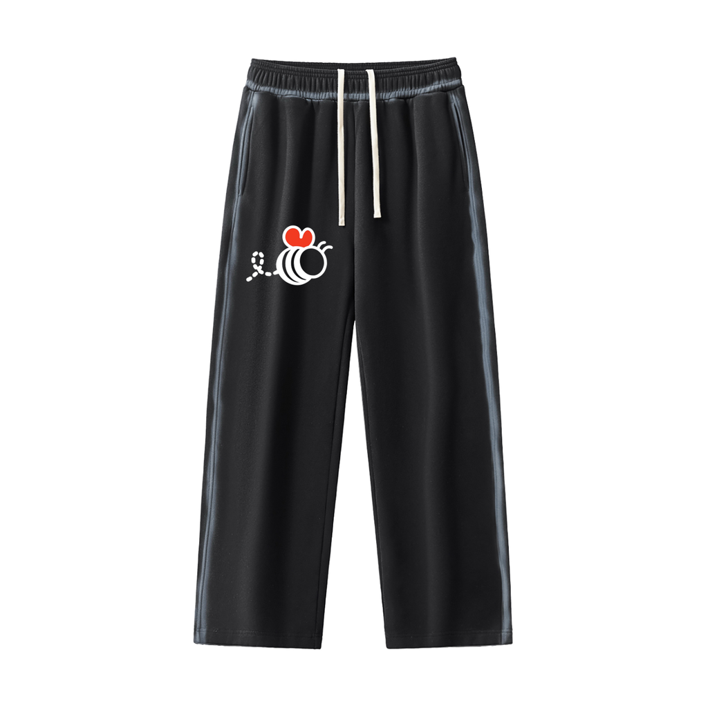 Bumble Heart Wing Sunfaded Edge Fleece Sweatpants