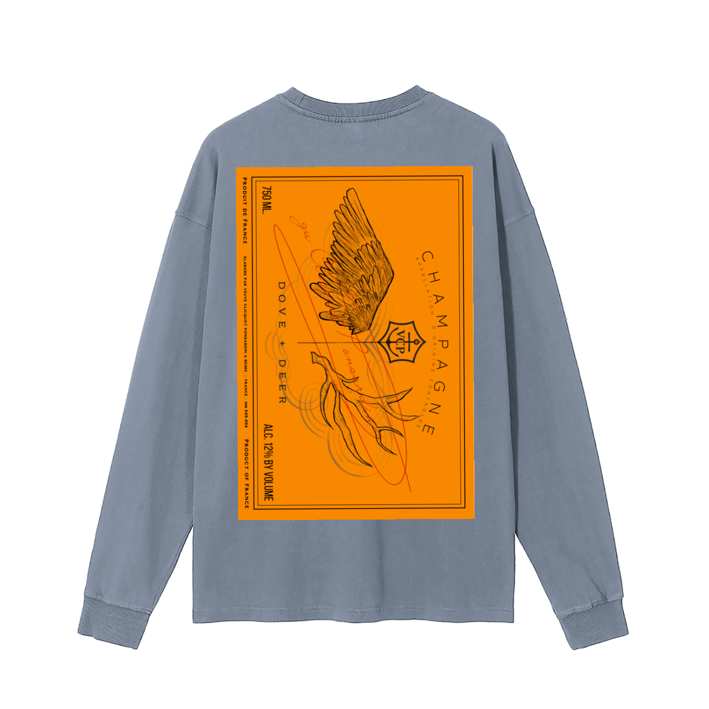 Dove+Deer Clic Vintage Washed Long Sleeve T-Shirt