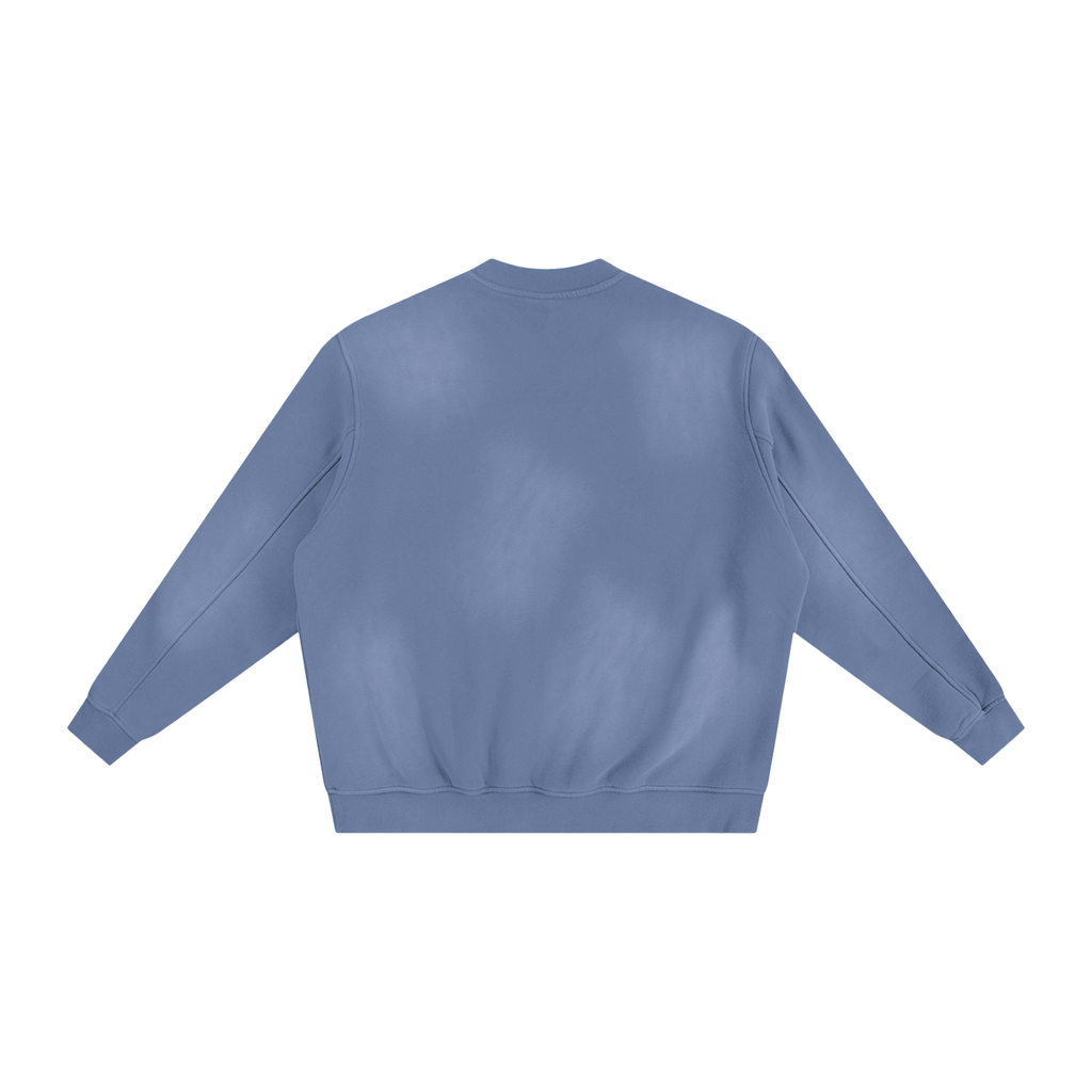 Bumbles Stained Glass Logo Sunfade Fleeced Sweatshirt