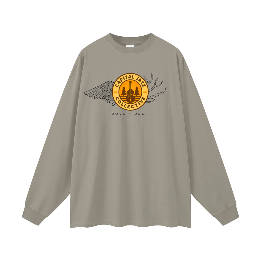 The Capital Jazz Collective @ Dove + Deer Fall 2025 Oversized Unisex Long Sleeve T-Shirt