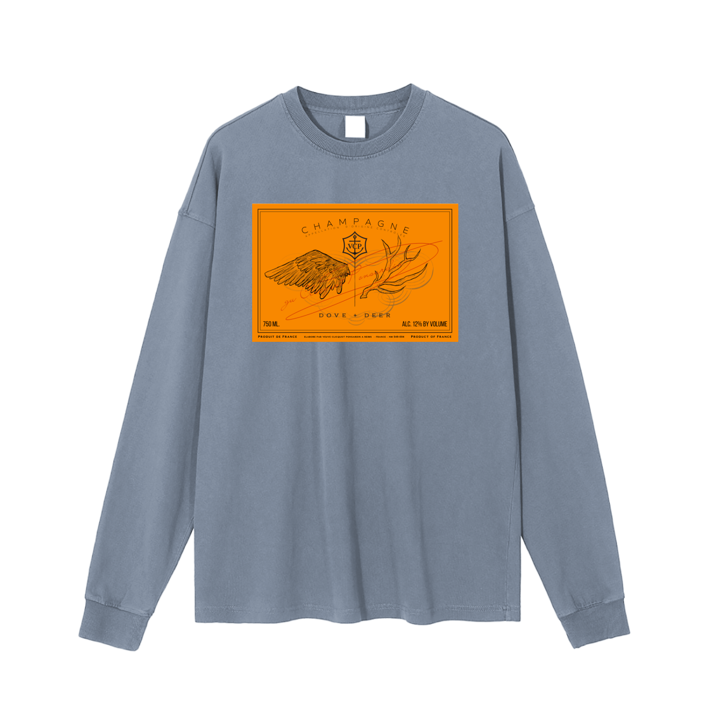 Dove+Deer Clic Vintage Washed Long Sleeve T-Shirt