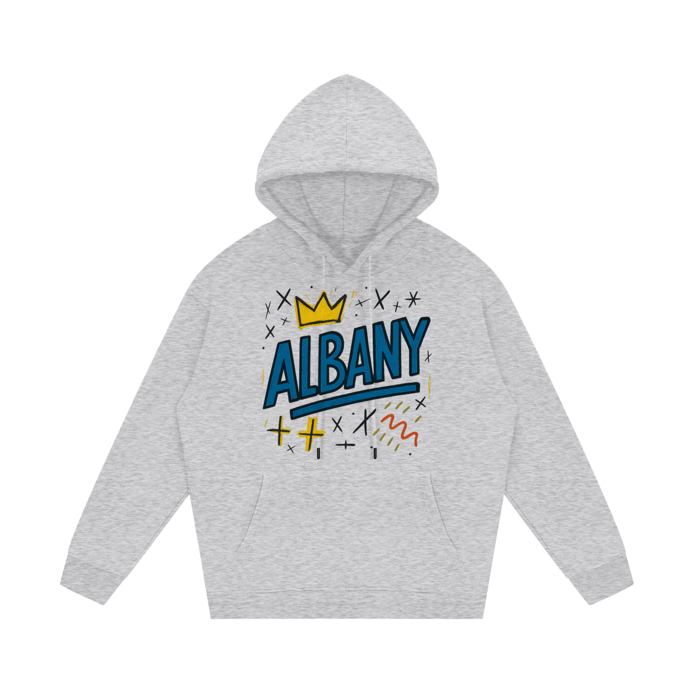 Streetwear Unisex Fleece Hoodie