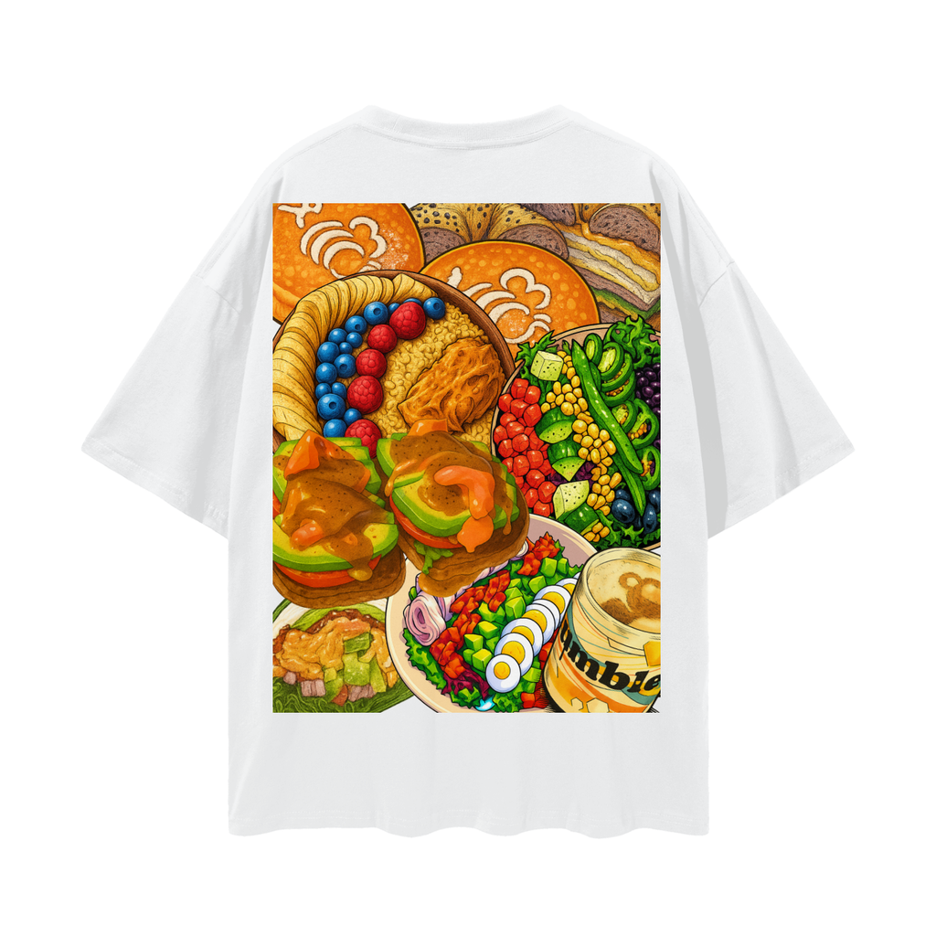 Streetwear Loose Drop Shoulder T-Shirt