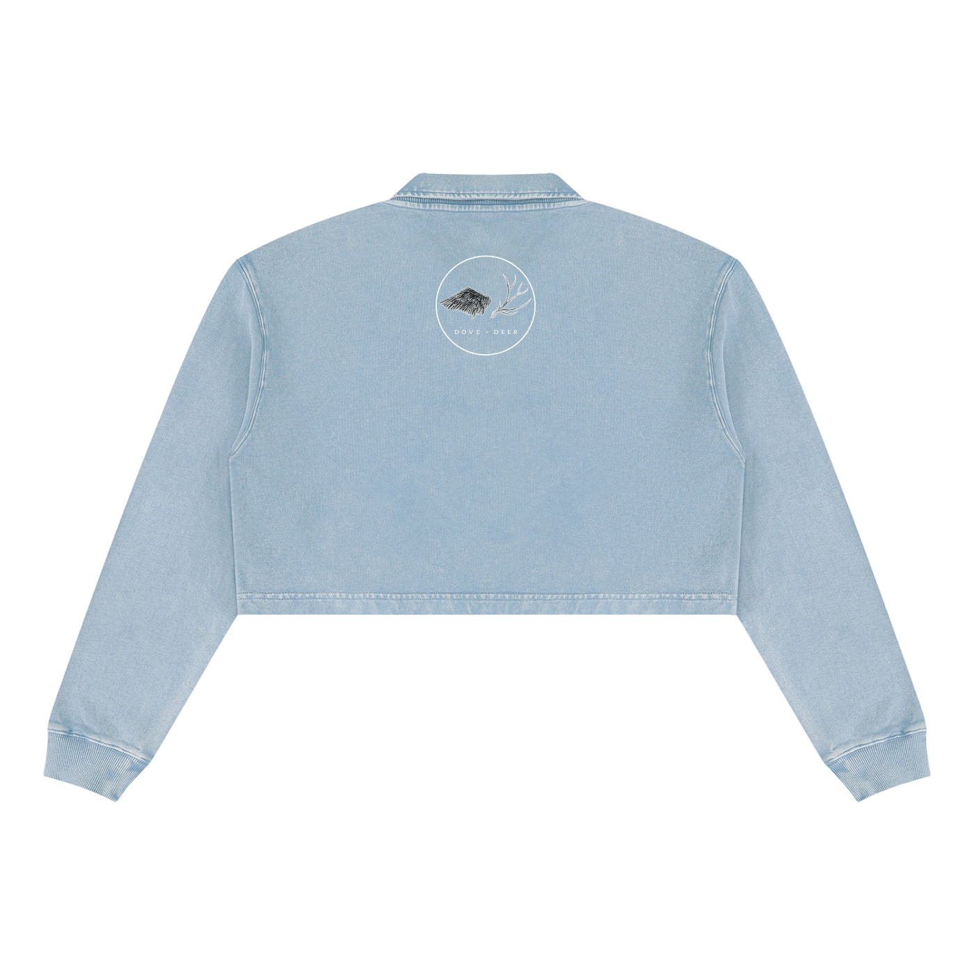 The Sweetest Sprig Women’s Vintage Wash Crop Sweatshirt