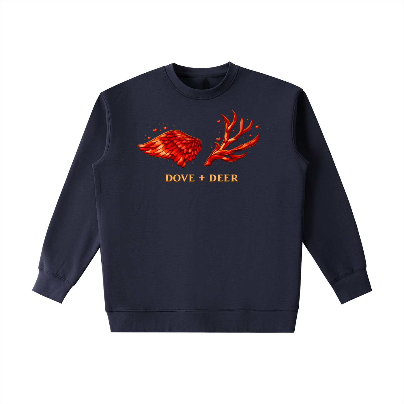 Dove and Love Weighted Crewneck Sweatshirt