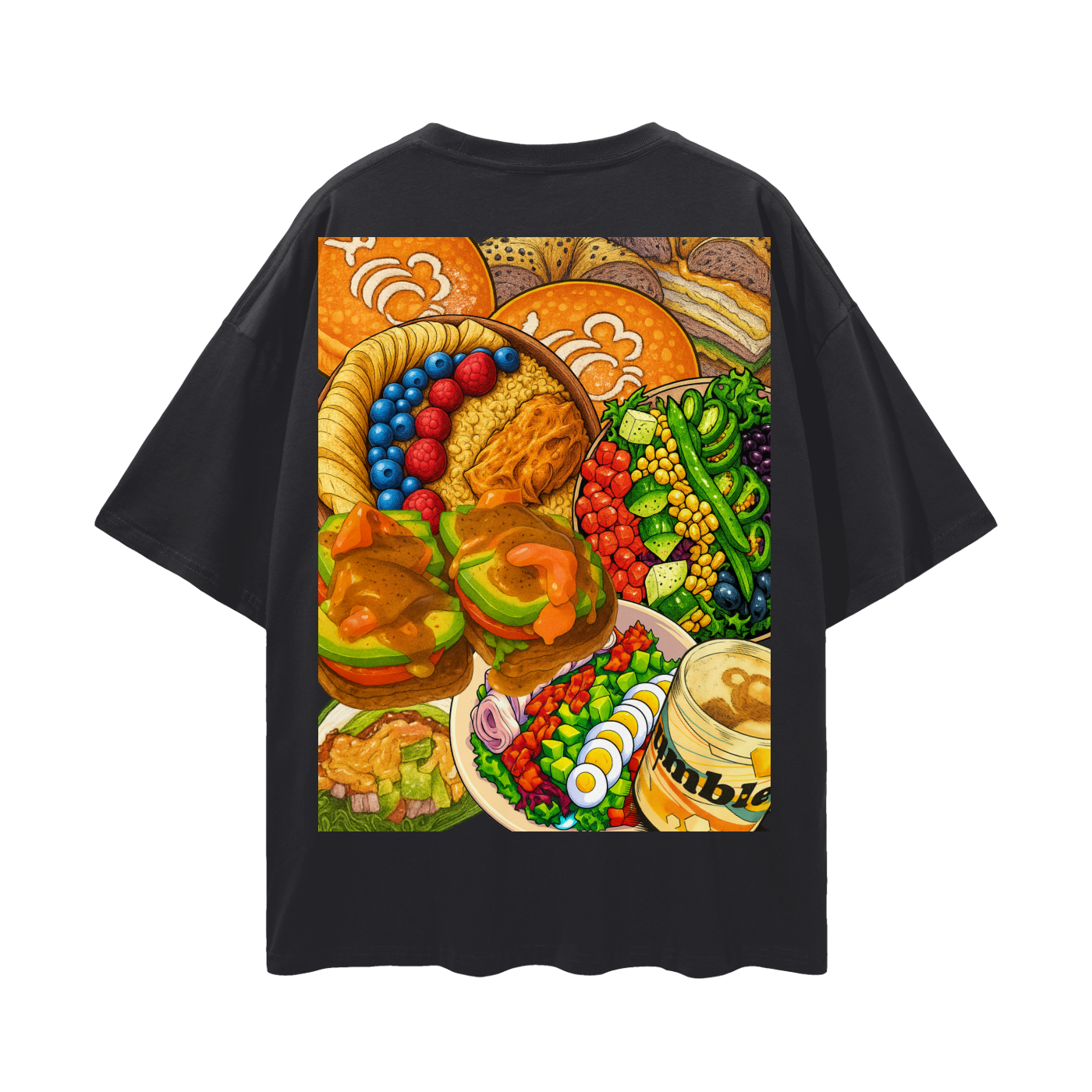 Streetwear Loose Drop Shoulder T-Shirt