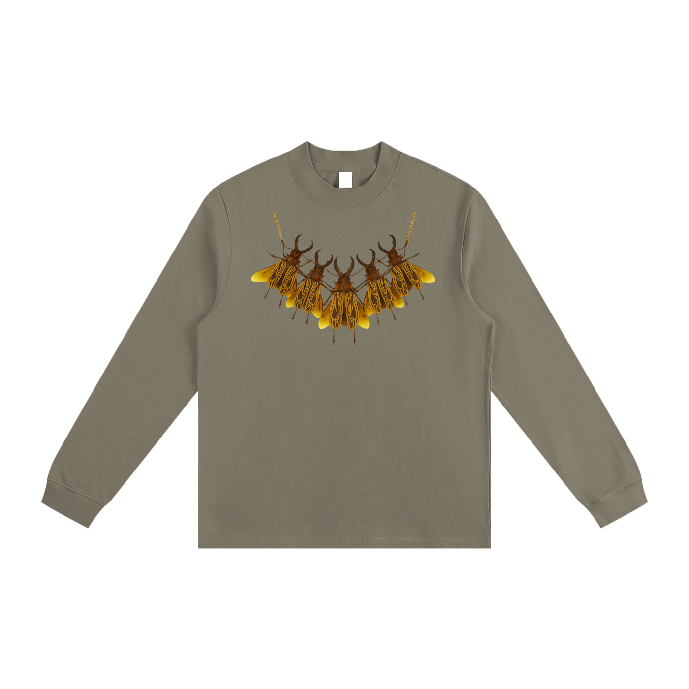 MAN DABLE Non-Shrink Mock Neck Sweatshirt