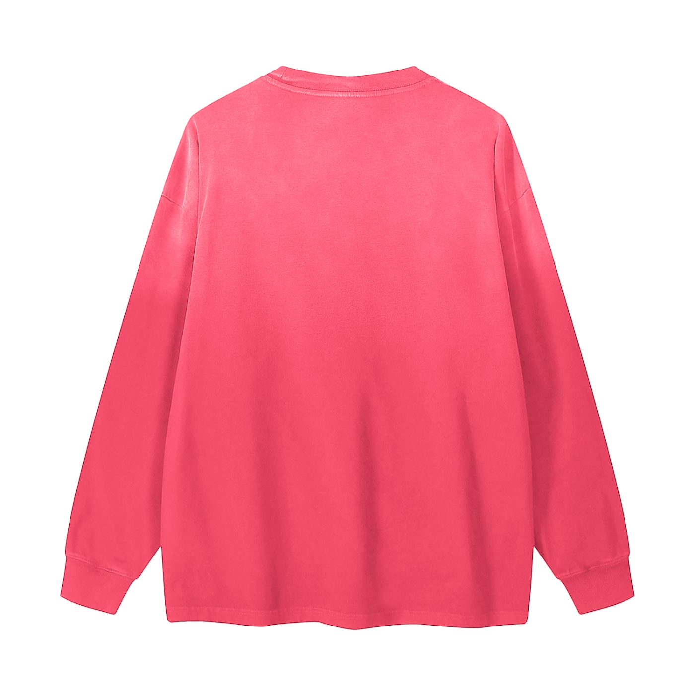Dove + Deer Graf Gradient Washed Long Sleeve T-Shirt
