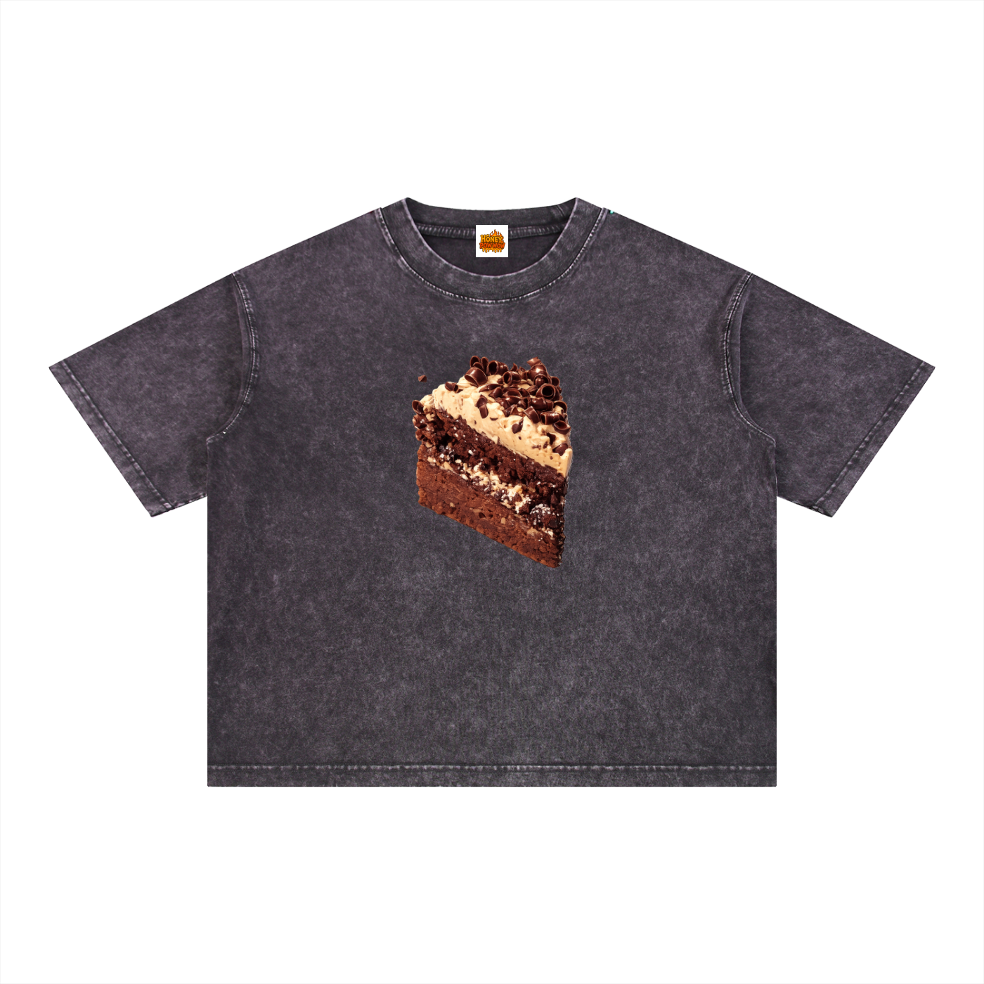 Ani's Cake Mineral Wash Boxy Cotton T-Shirt