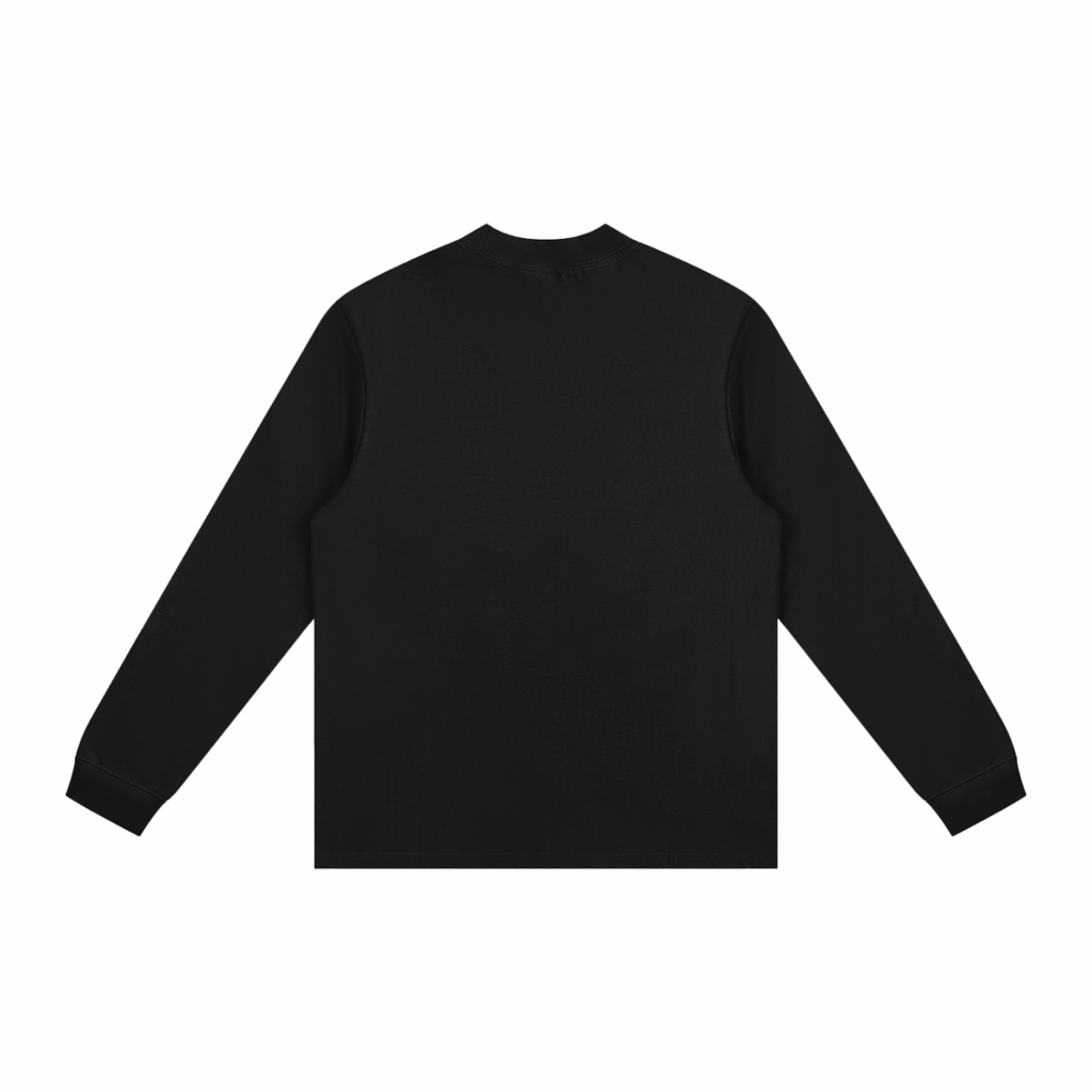 Bumbles Stitched Logo Essential Non-Shrink Mock Neck Sweatshirt