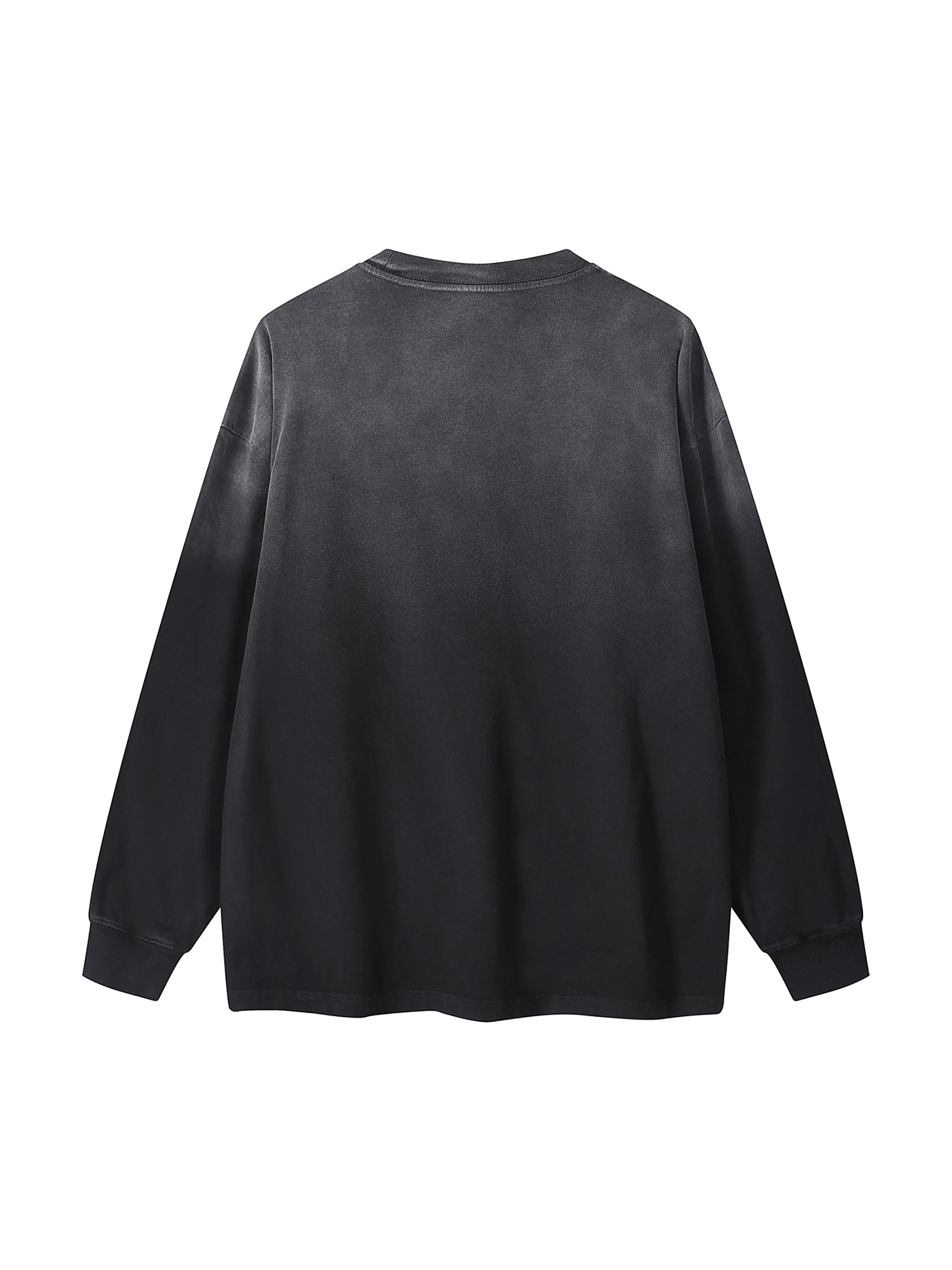 Dove + Deer Graf Gradient Washed Long Sleeve T-Shirt