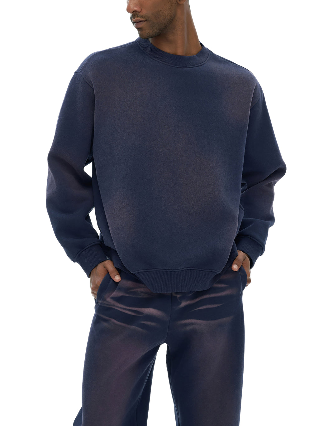 Bumbles Stained Glass Logo Sunfade Fleeced Sweatshirt