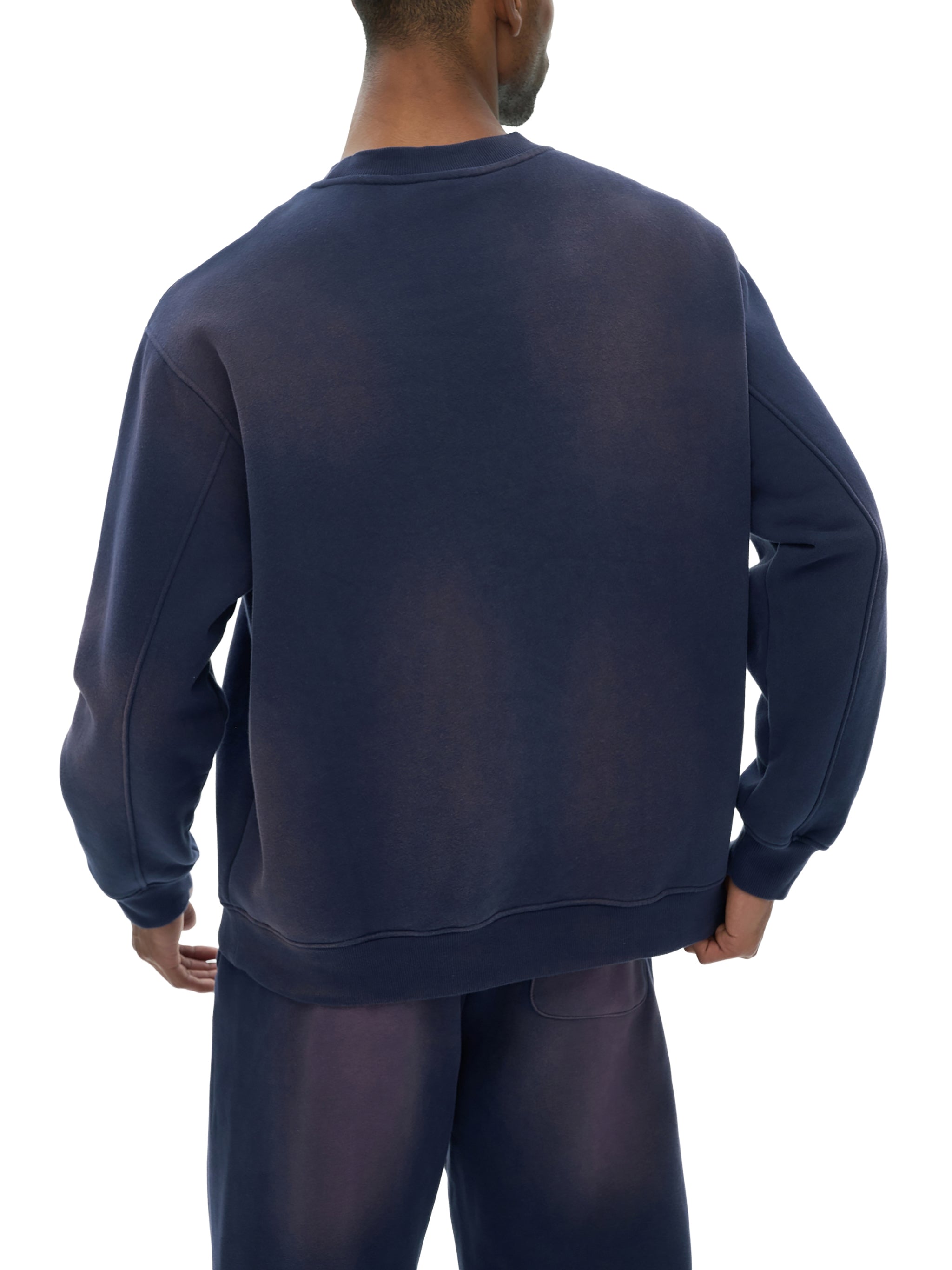 Bumbles Stained Glass Logo Sunfade Fleeced Sweatshirt