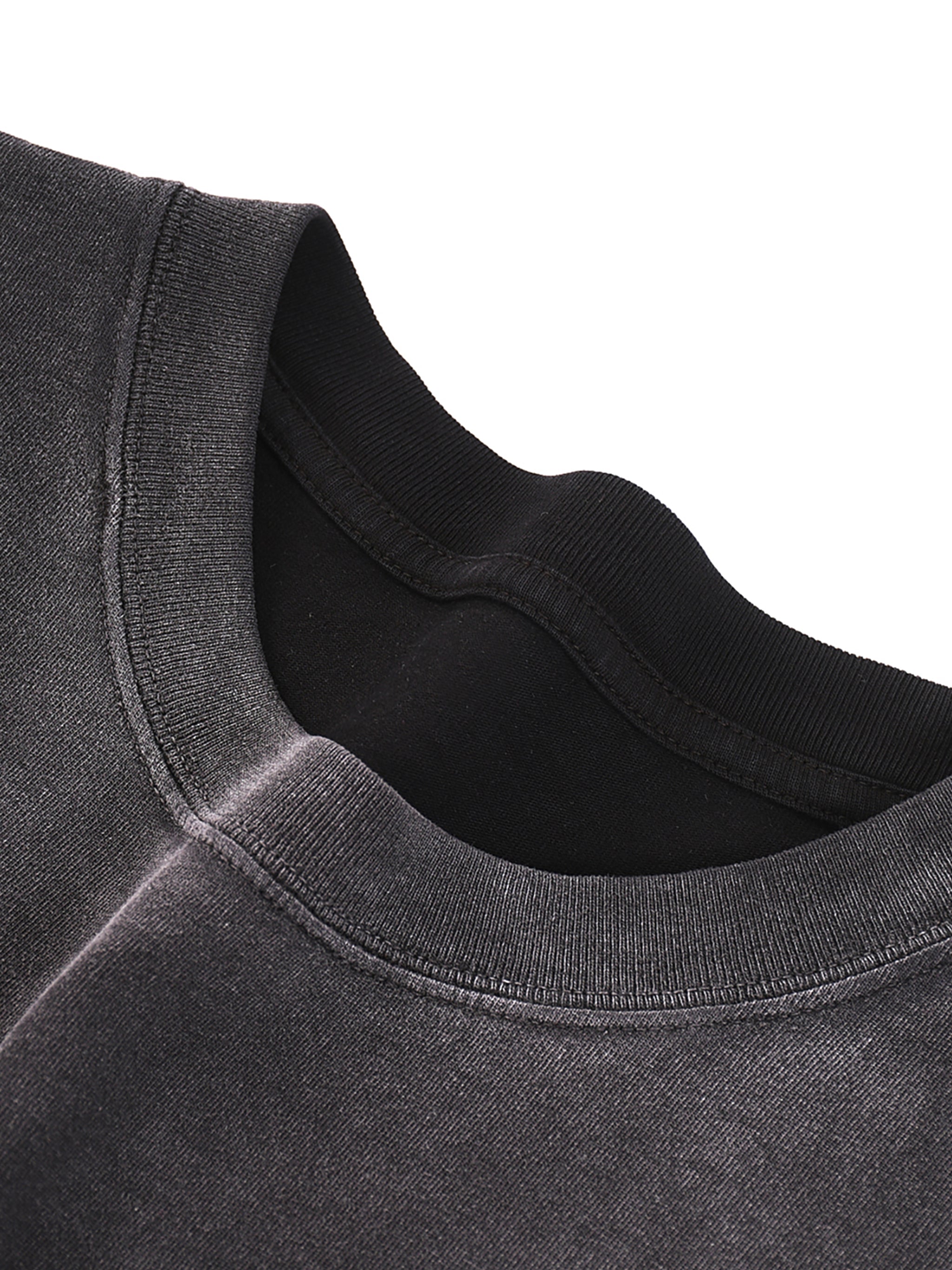 Dove + Deer Graf Gradient Washed Long Sleeve T-Shirt
