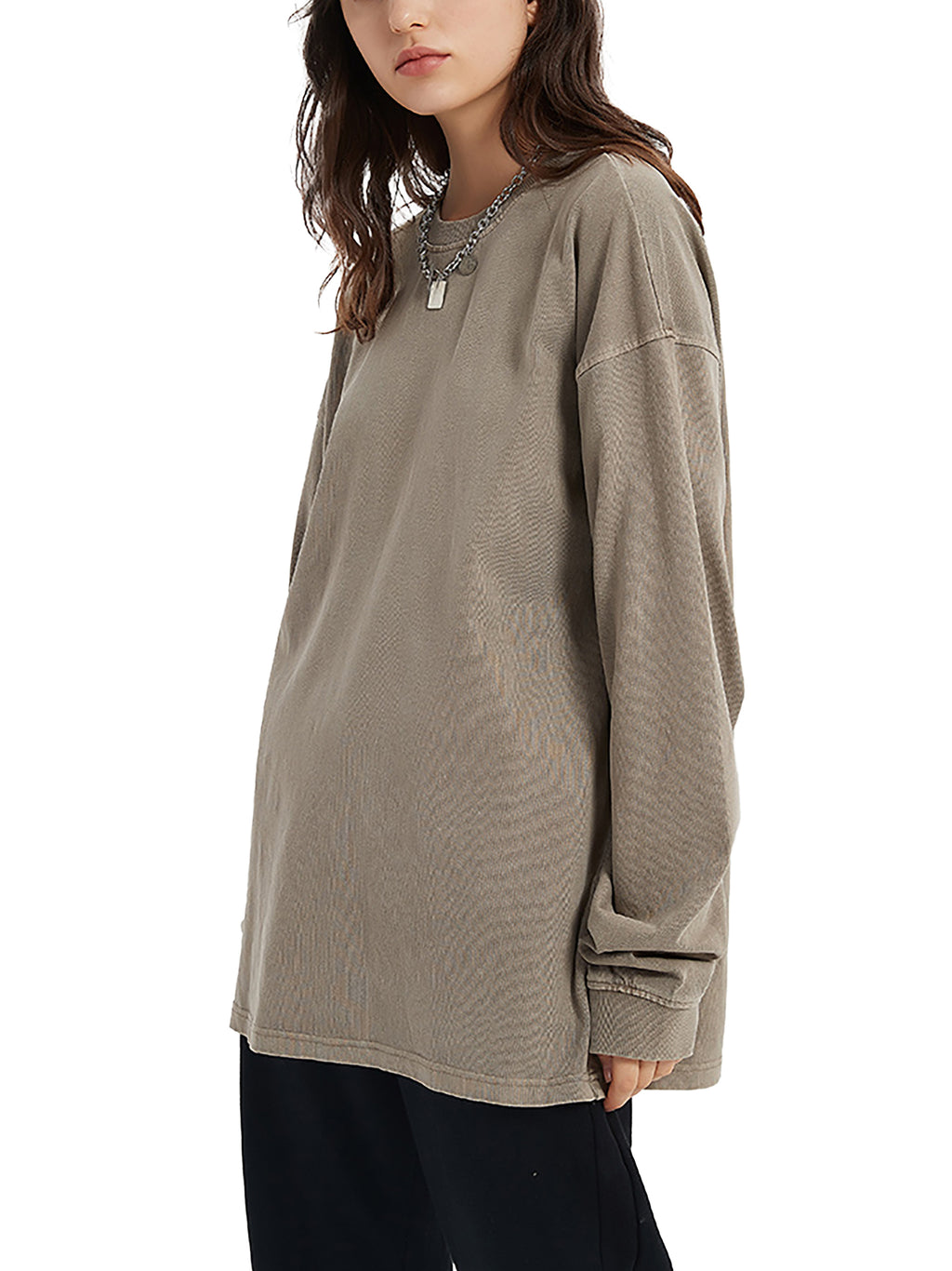 Espressotini Enzyme Washed Long Sleeve T-shirt