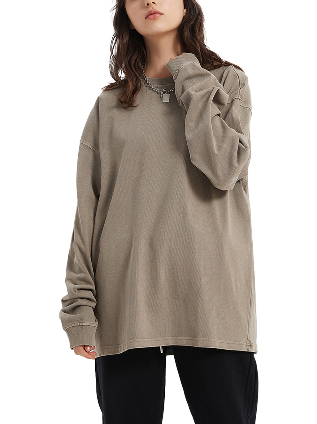 Bye Central WareHouse Vintage Washed Long Sleeve T-Shirt