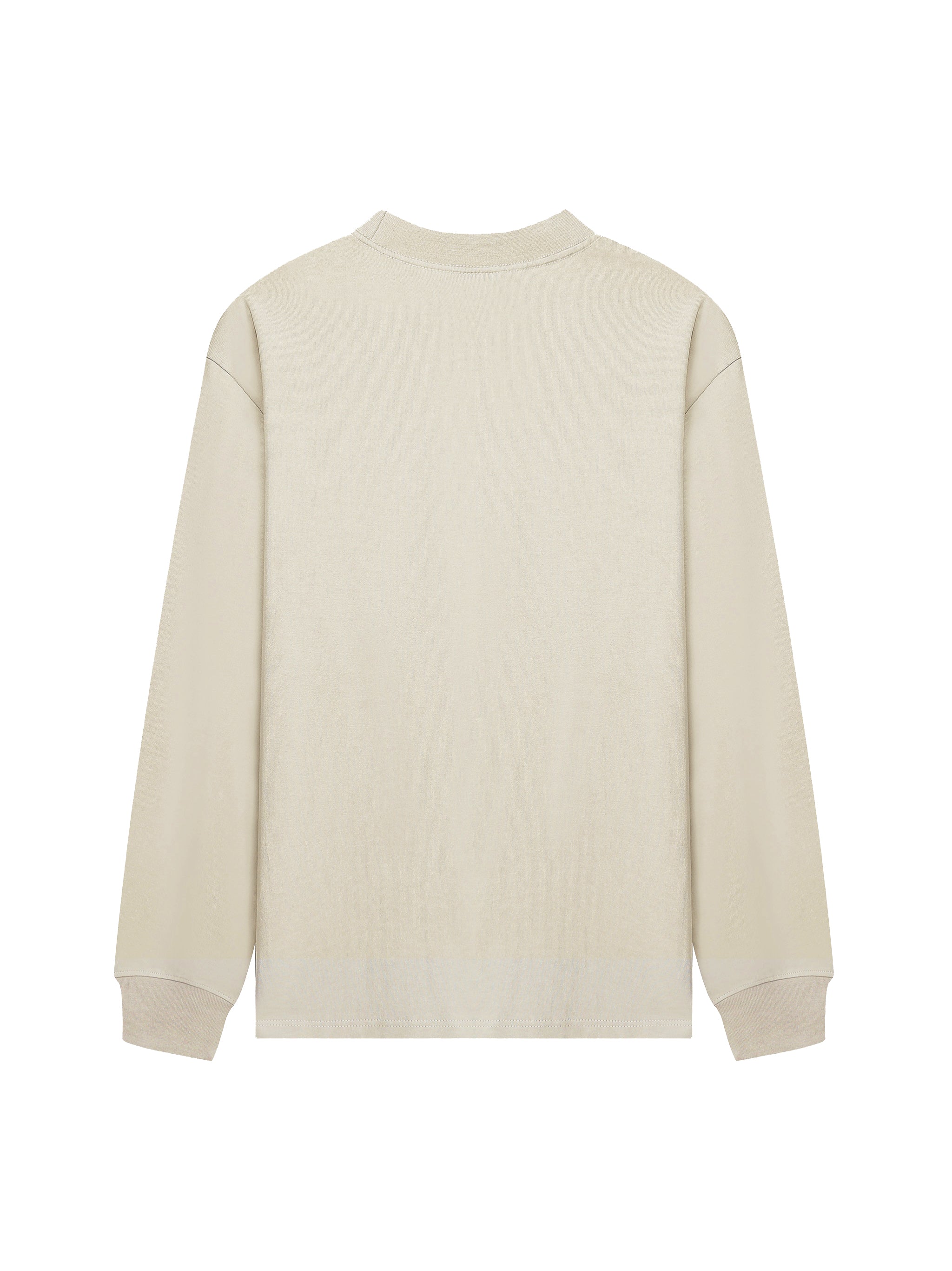 AHS Stained Glass- Blue Leaf Back- Non-Shrink Mock Neck Sweatshirt