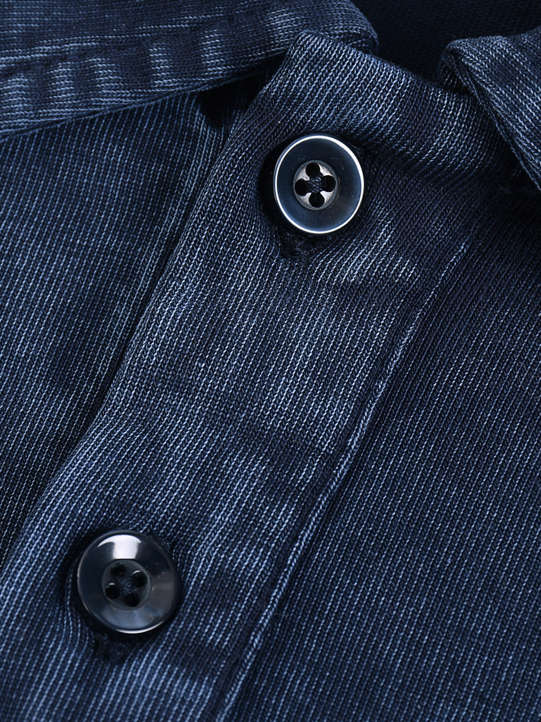 Dove + Deer Espressotini Heavyweight Snow-Washed Polo T-Shirt