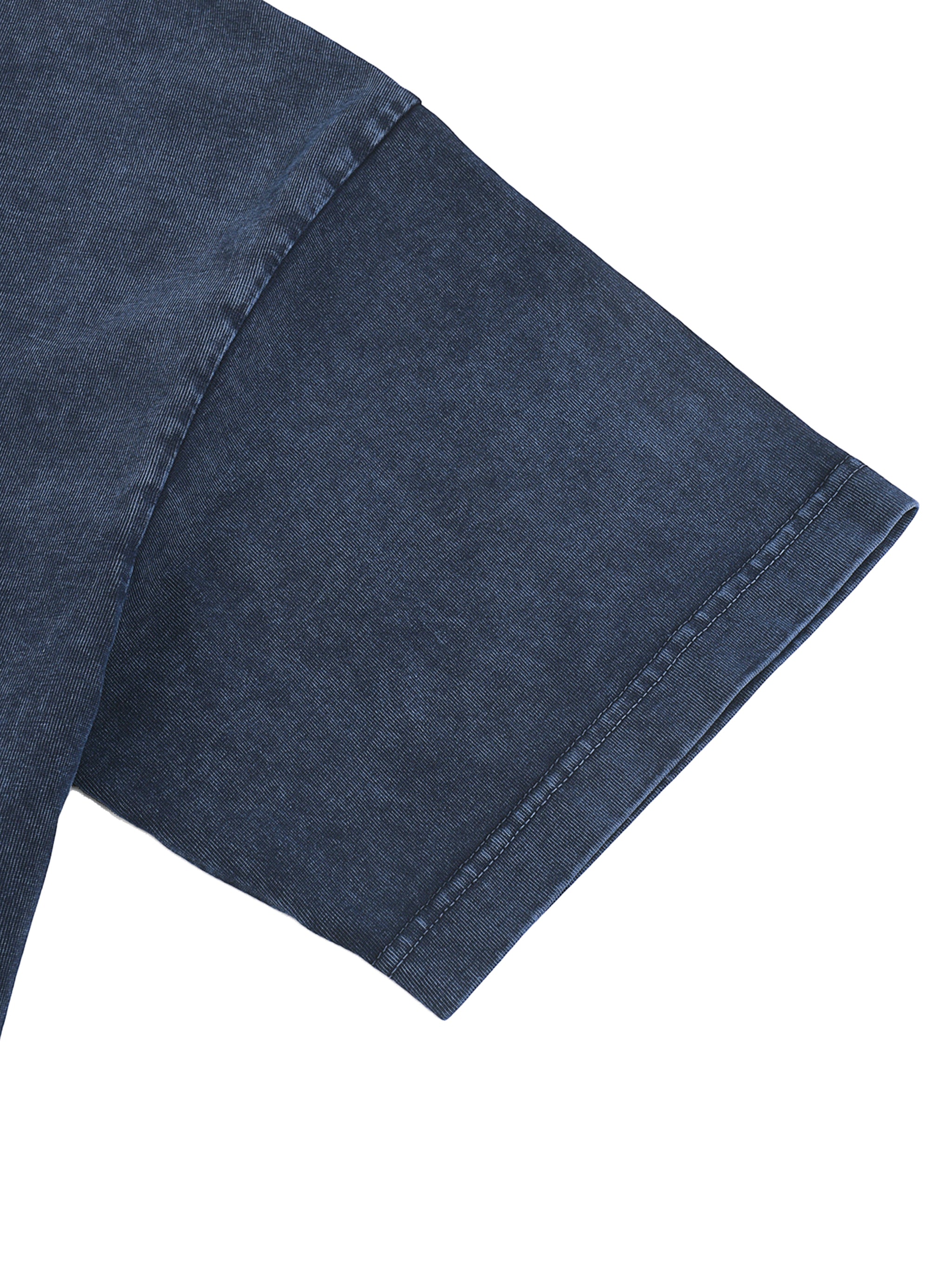 Dove + Deer Espressotini Heavyweight Snow-Washed Polo T-Shirt