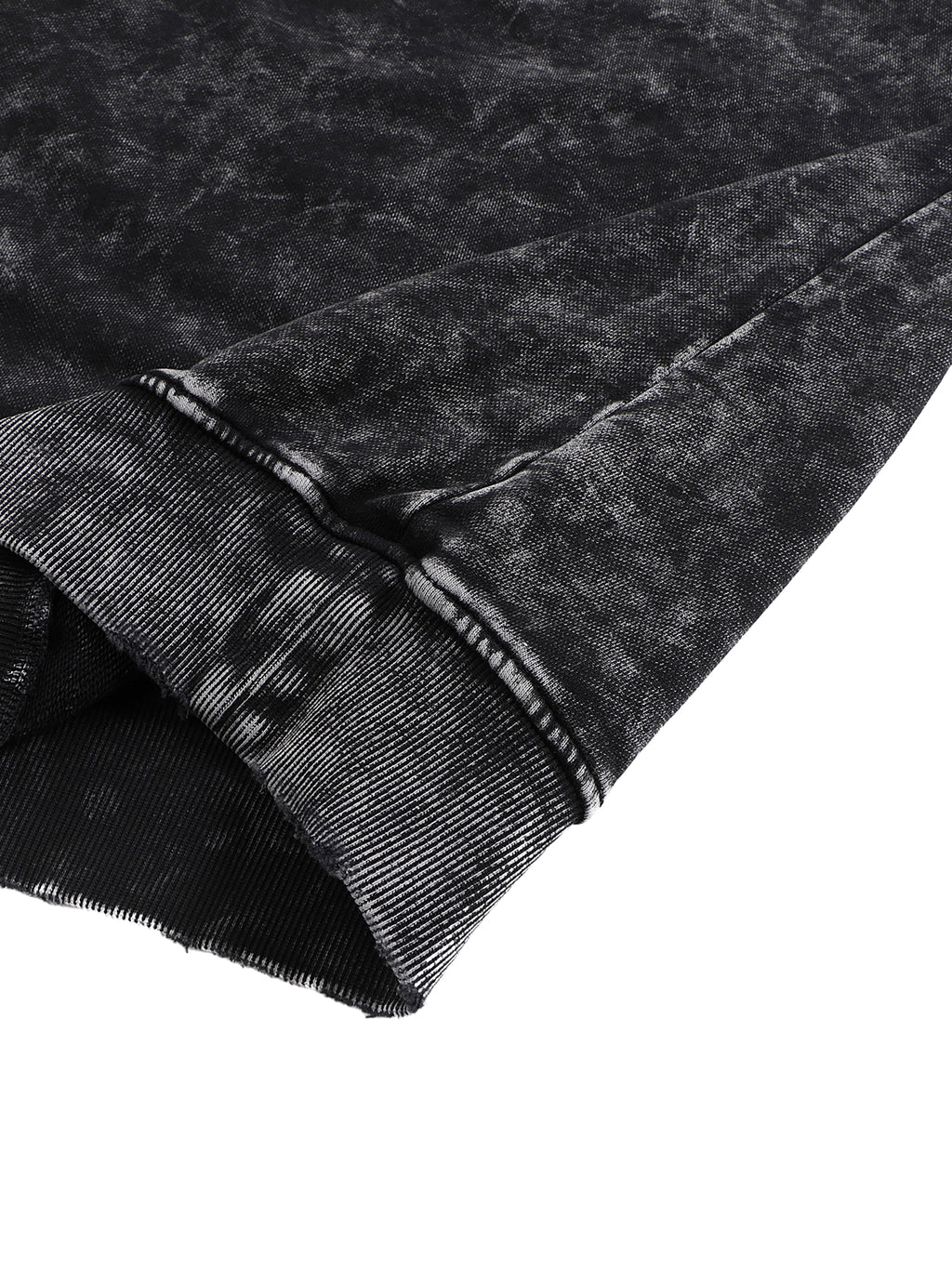 Bumbles Bee Snow Washed Hand-Frayed Sweatshirt