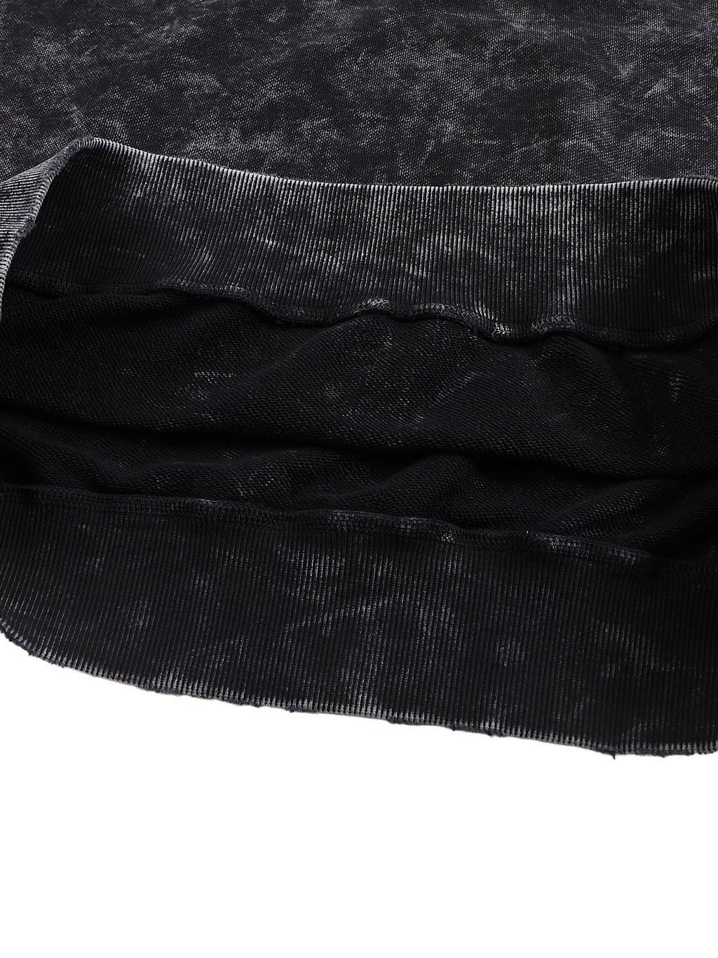 Bumbles Bee Snow Washed Hand-Frayed Sweatshirt