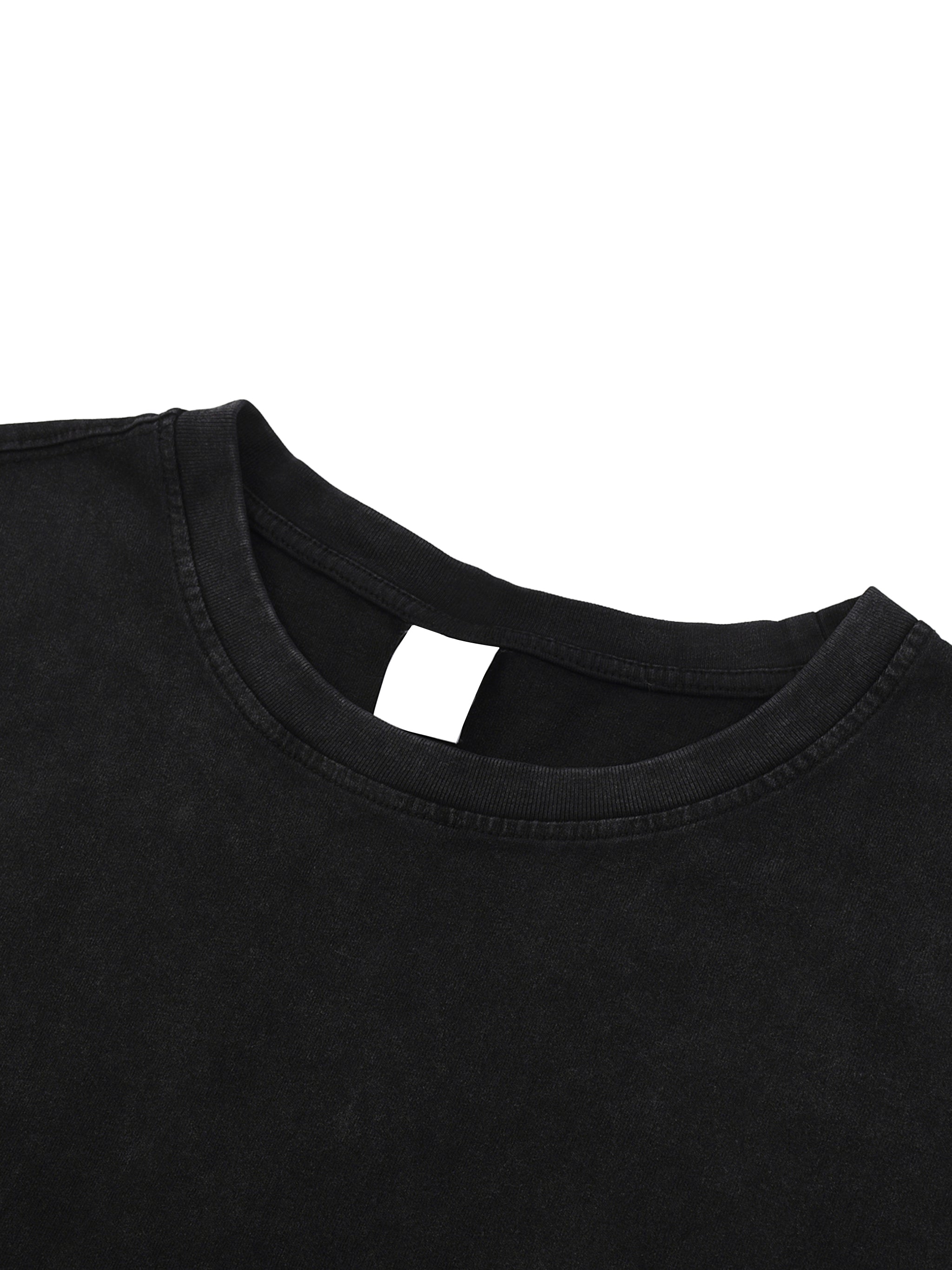 Tulip Grocer Snow Washed Raw-Hem Tank Top