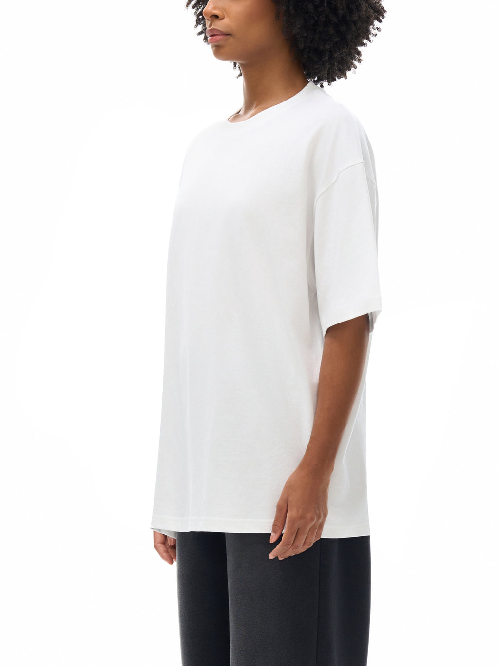 The Grocer Outline Loose Drop Shoulder T-Shirt