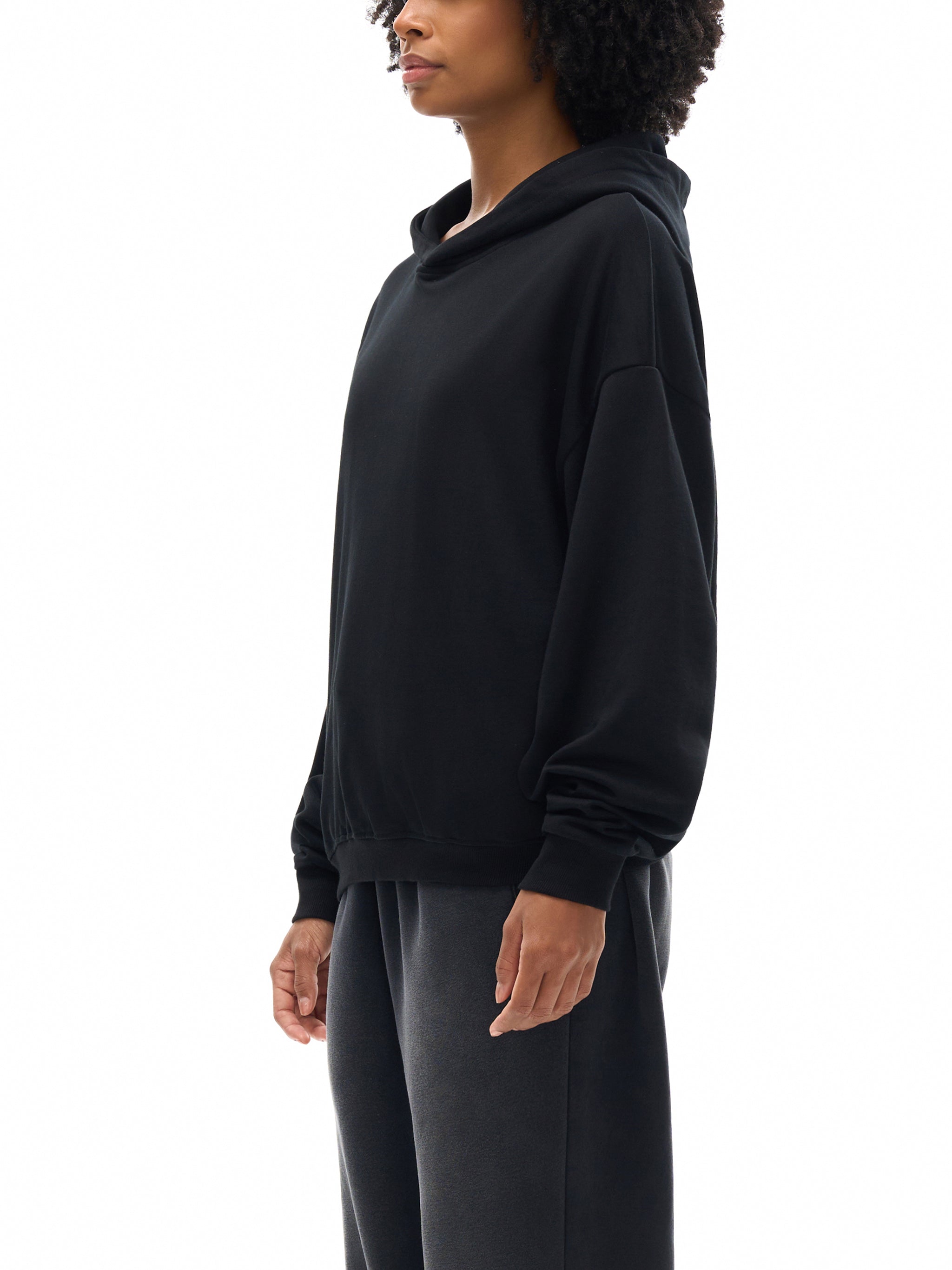 Unisex Cotton Cropped Hoodie