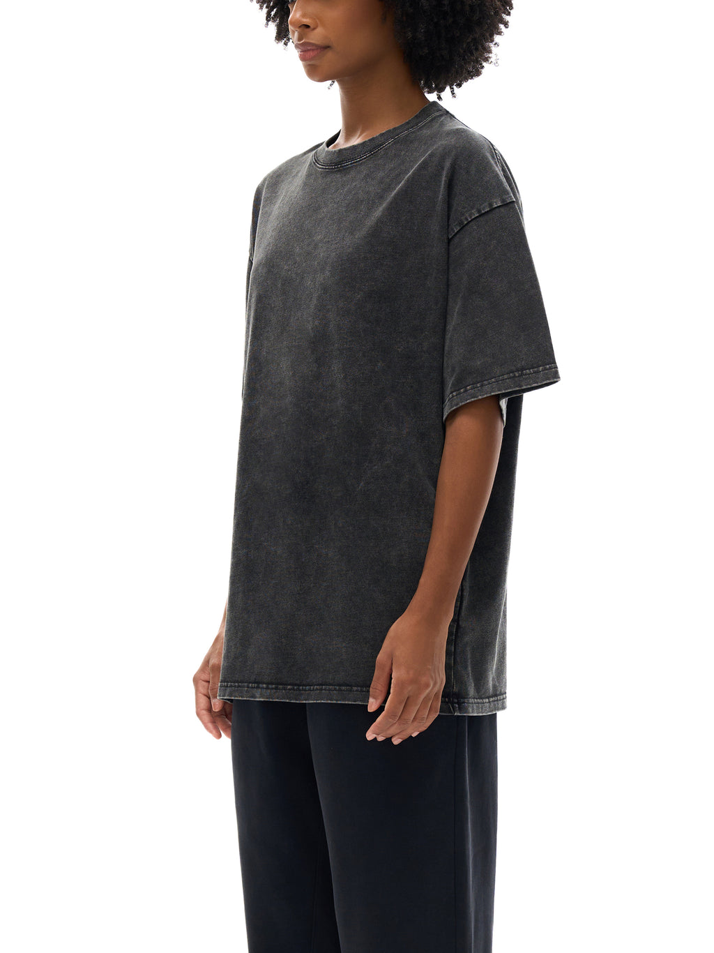 Espressotini Snow Washed Oversized Cotton T-Shirt